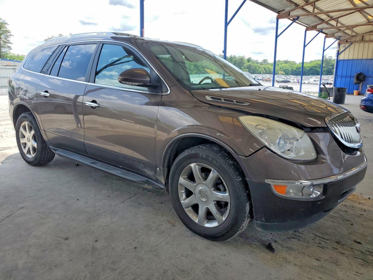 2009 Buick Enclave Cxl Brown vin: 5GAER23DX9J116238