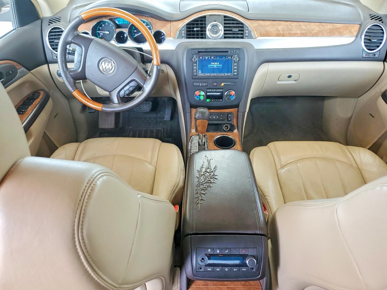 2009 Buick Enclave Cxl Brown vin: 5GAER23DX9J116238