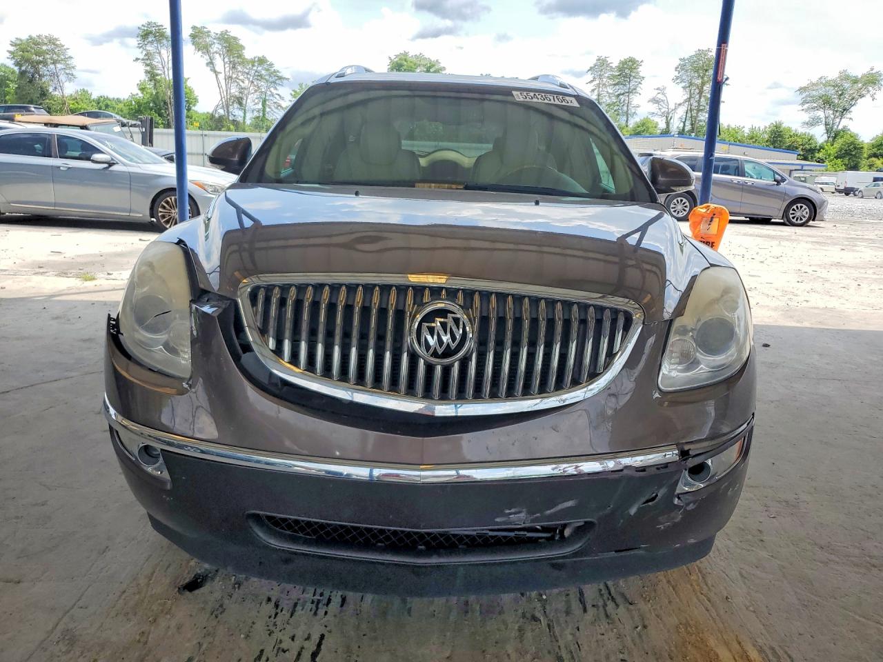 2009 Buick Enclave Cxl Brown vin: 5GAER23DX9J116238