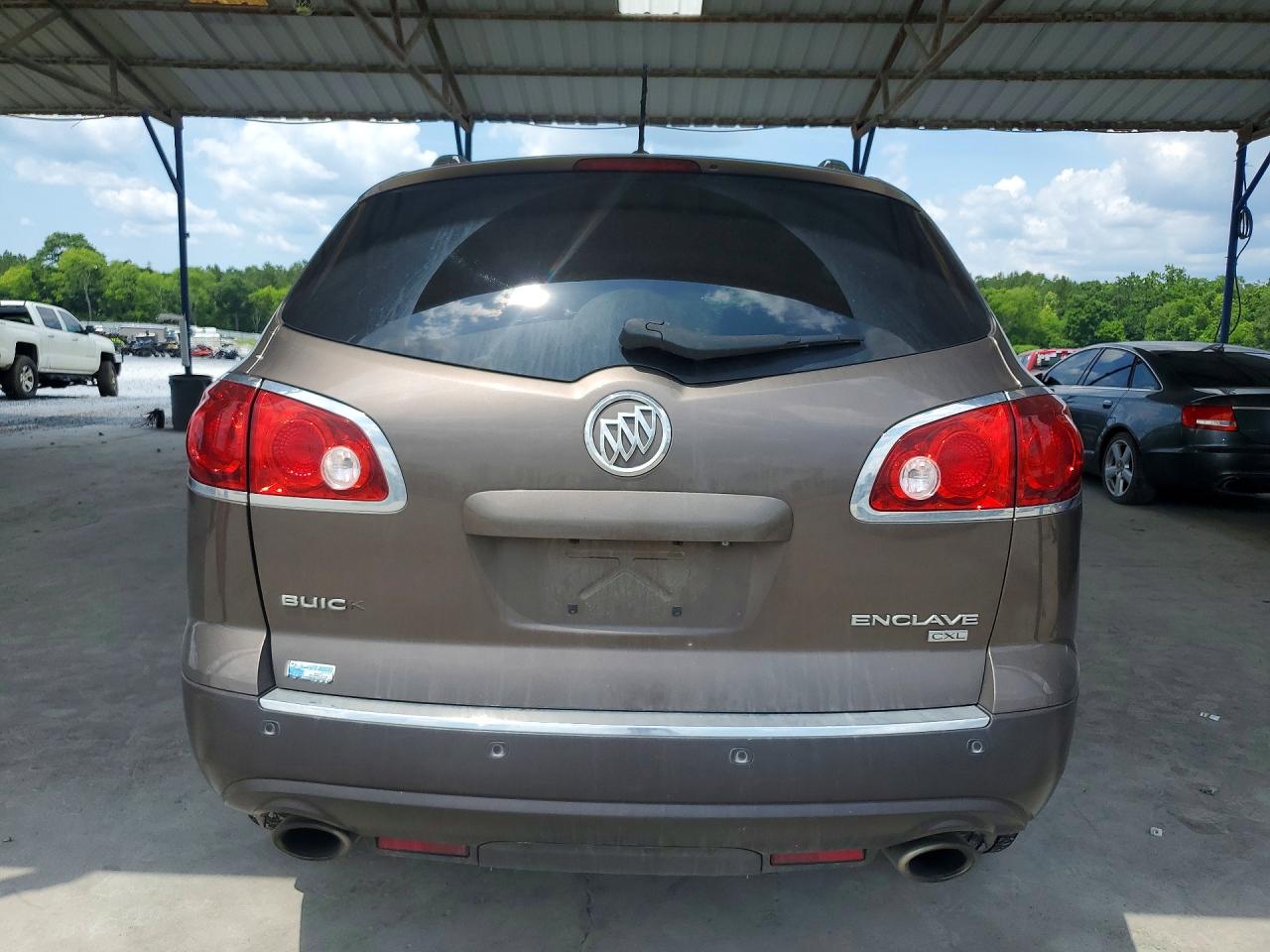 2009 Buick Enclave Cxl Brown vin: 5GAER23DX9J116238