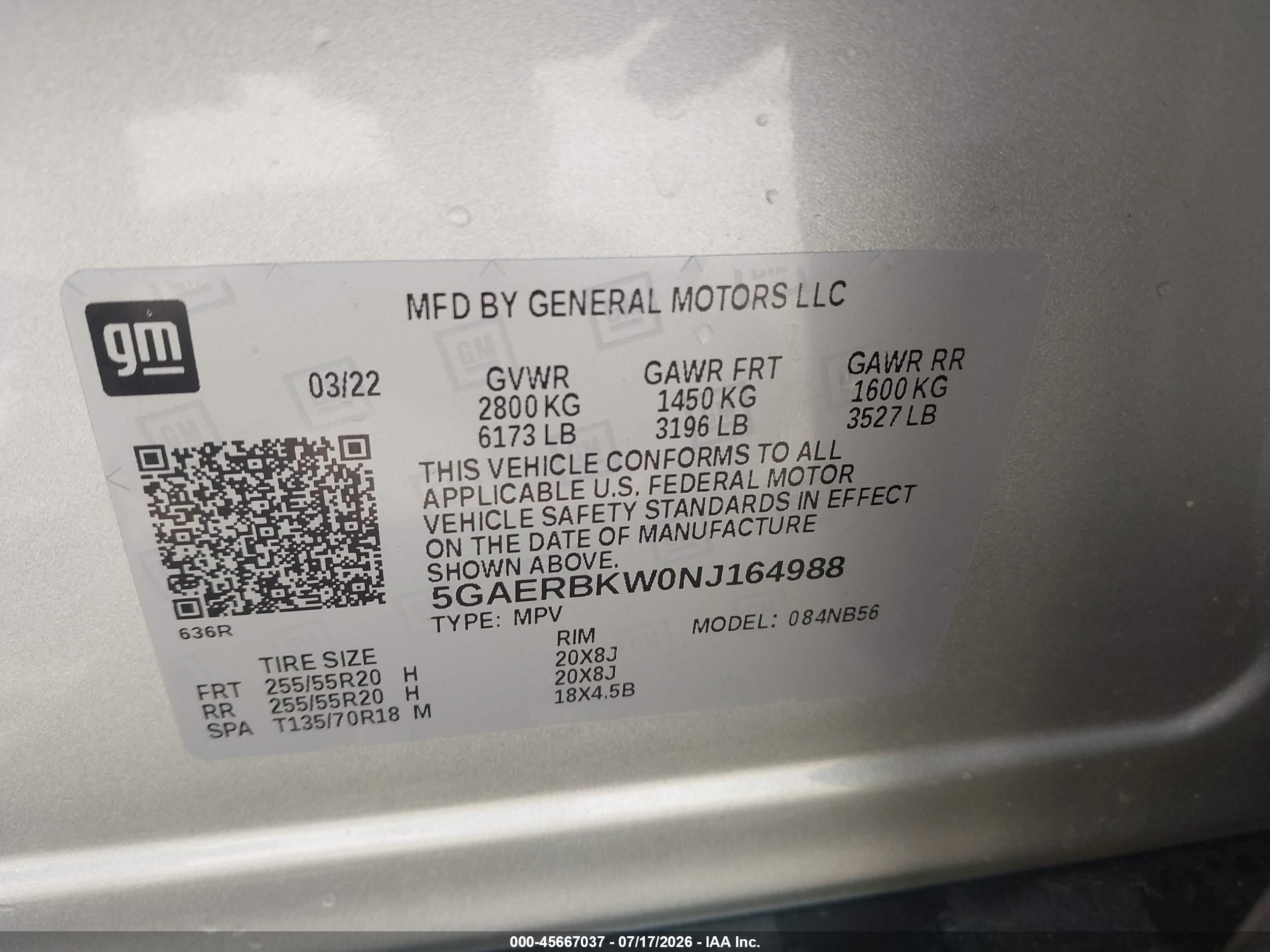 2022 Buick Enclave Fwd Essence Silver vin: 5GAERBKW0NJ164988