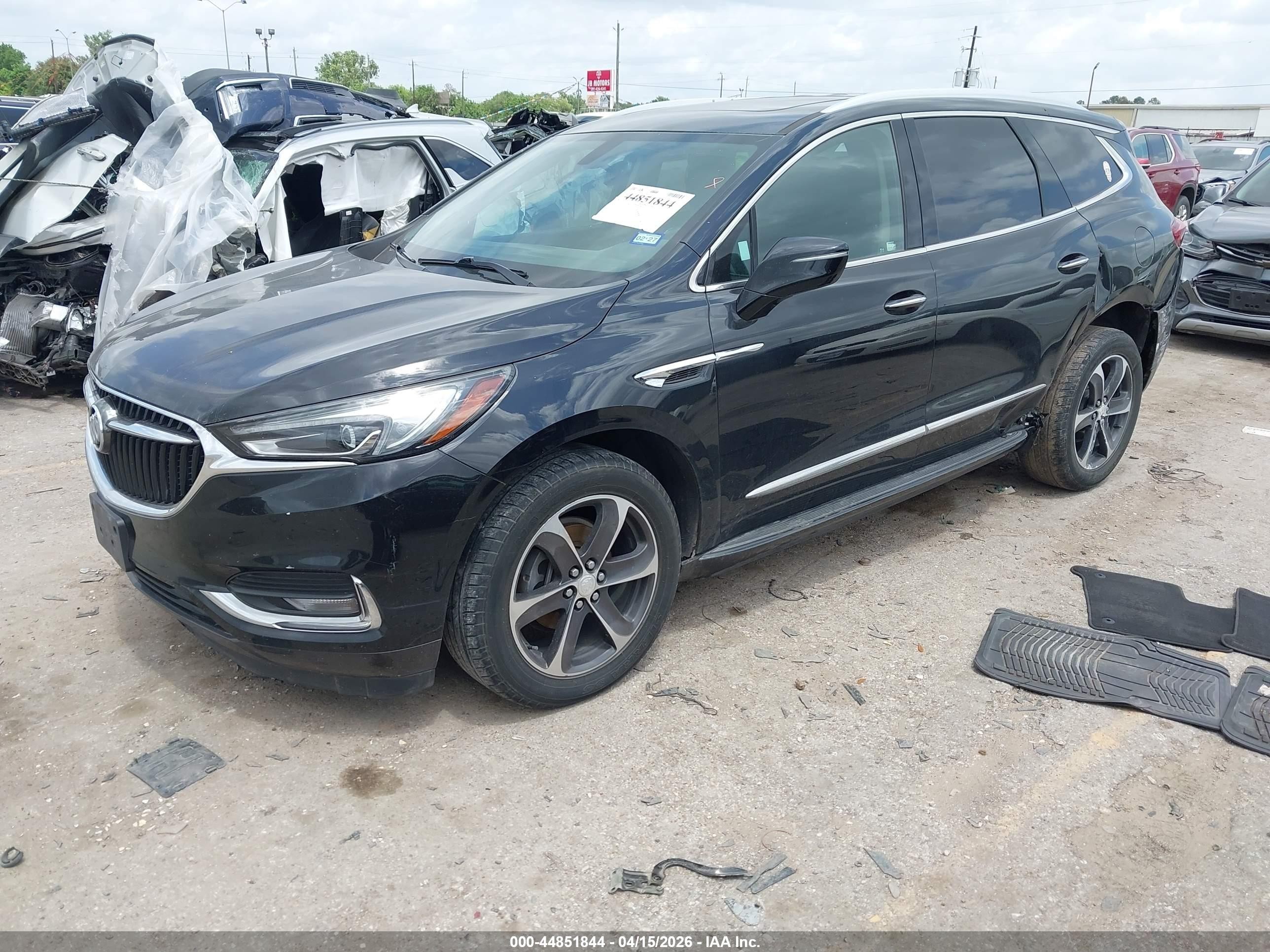 2020 Buick Enclave Fwd Essence Черный vin: 5GAERBKW1LJ211085