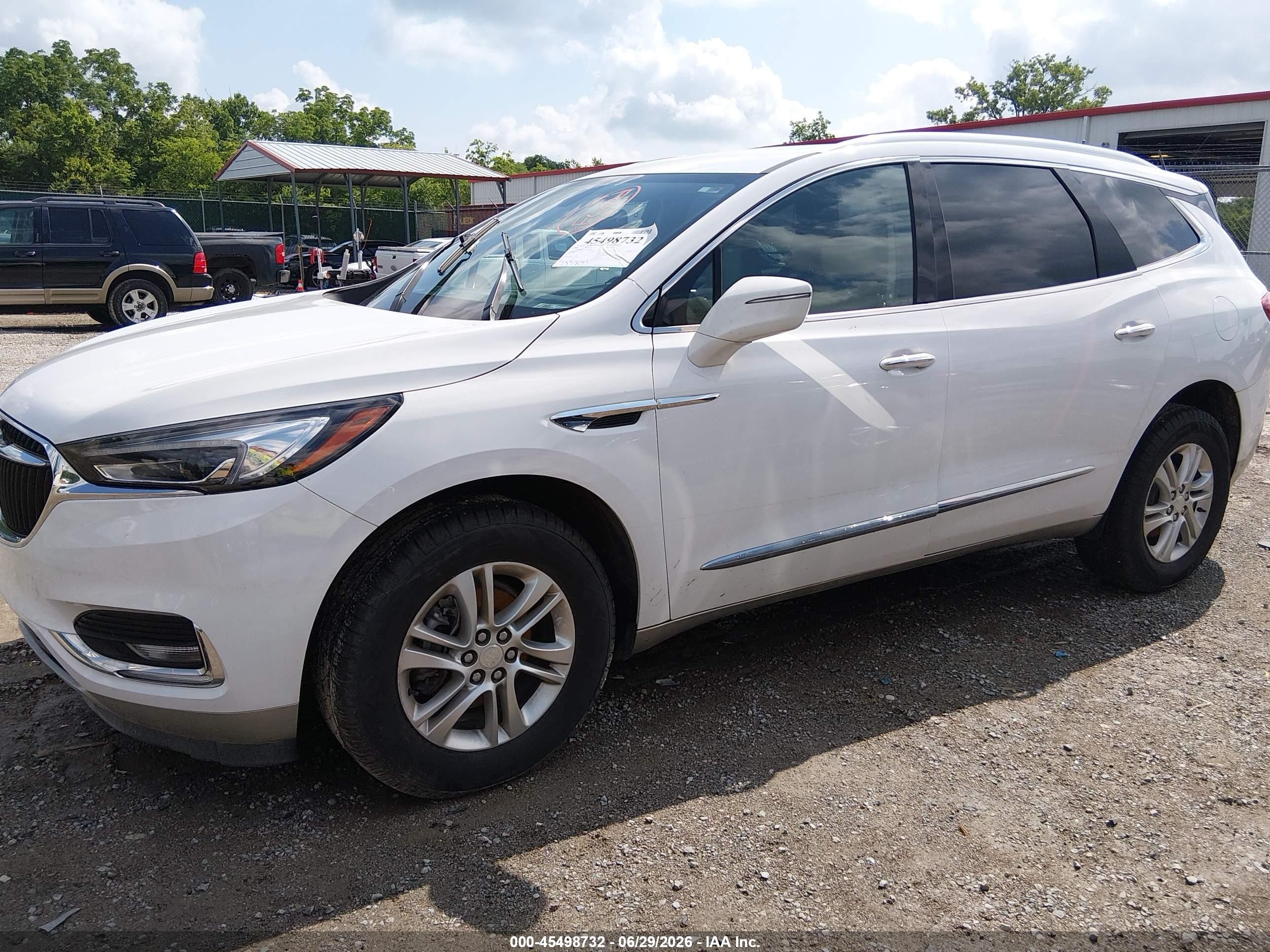 2020 Buick Enclave Fwd Essence White vin: 5GAERBKW3LJ302892
