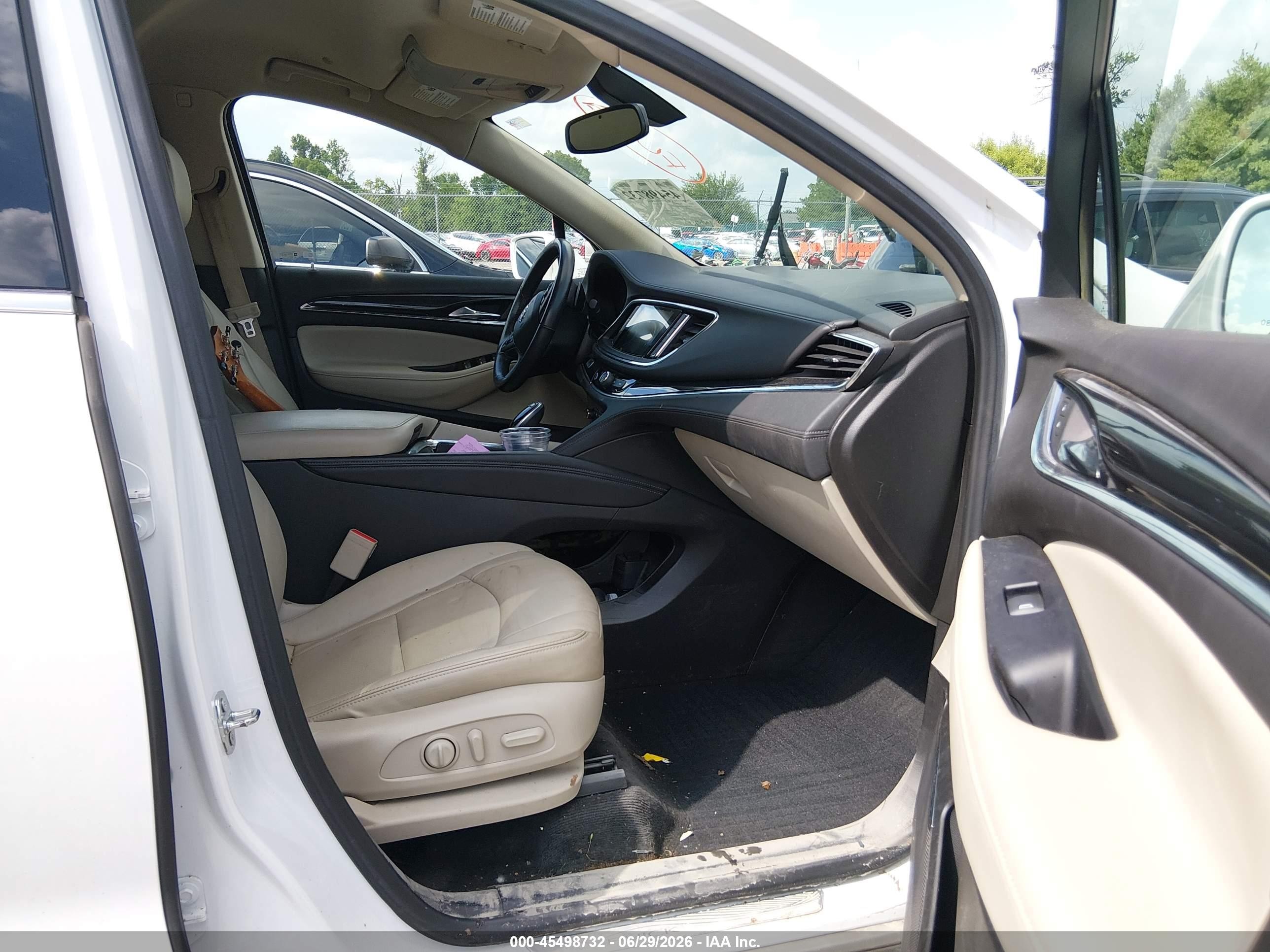 2020 Buick Enclave Fwd Essence White vin: 5GAERBKW3LJ302892