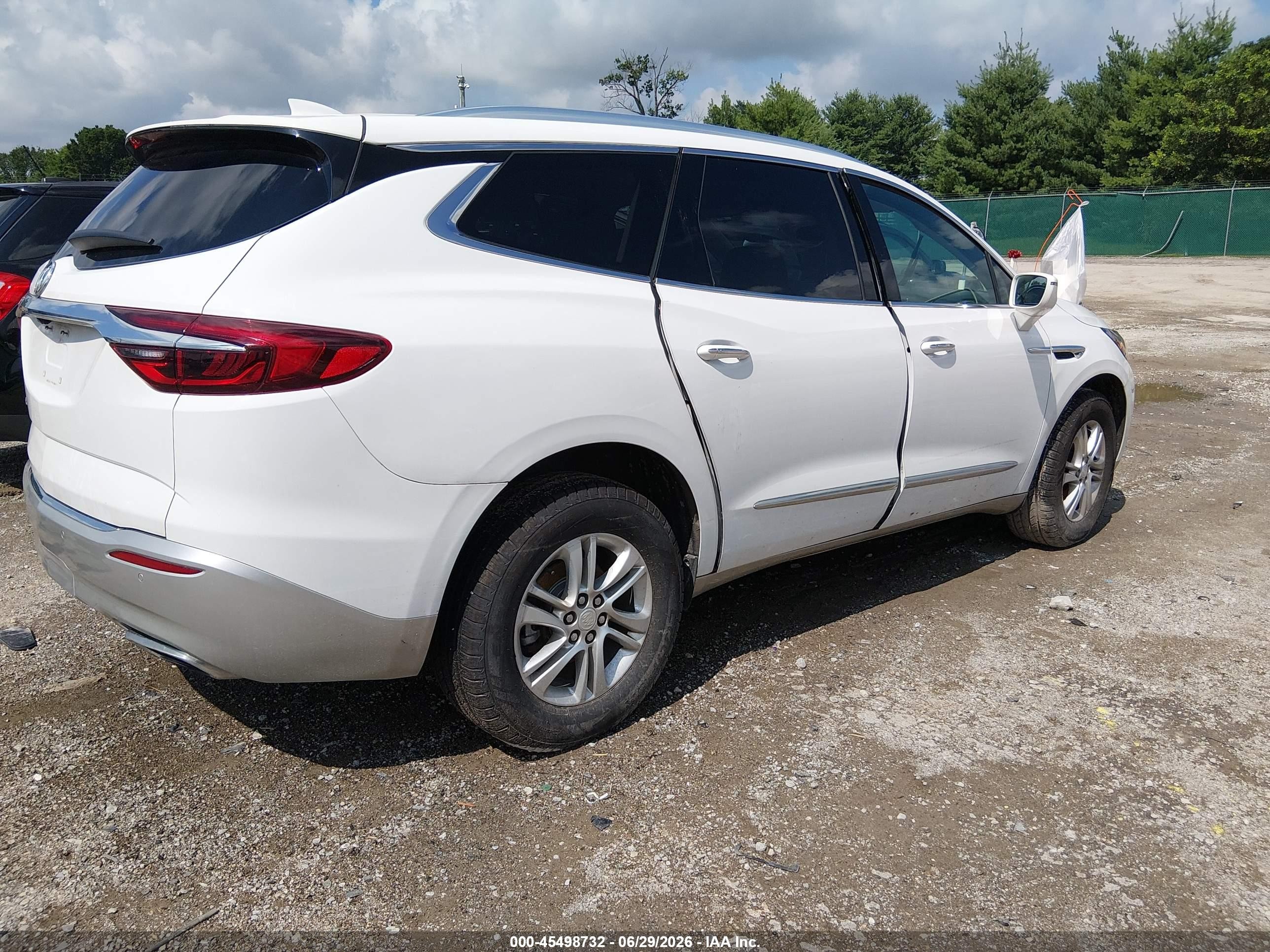 2020 Buick Enclave Fwd Essence White vin: 5GAERBKW3LJ302892