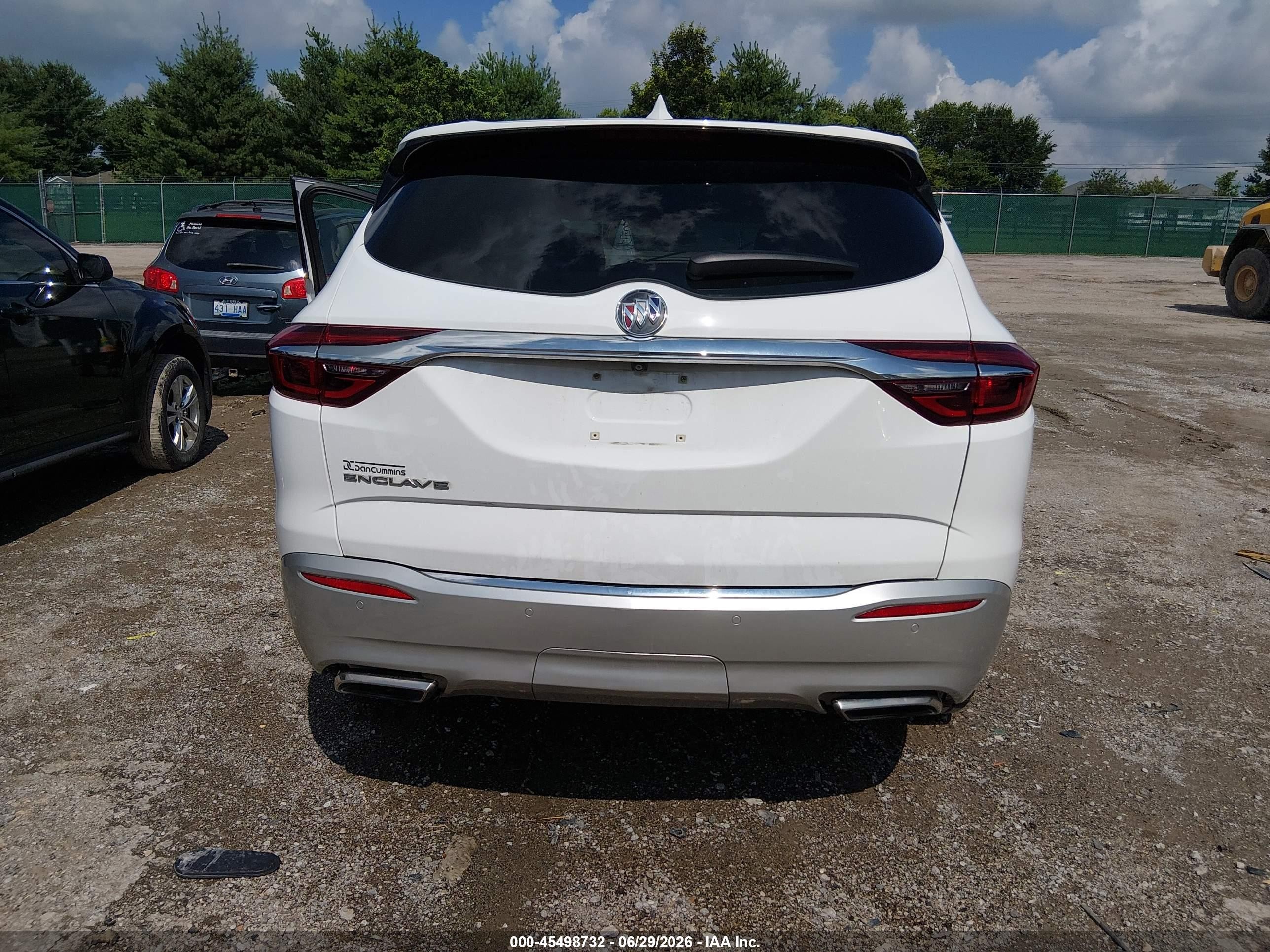 2020 Buick Enclave Fwd Essence White vin: 5GAERBKW3LJ302892