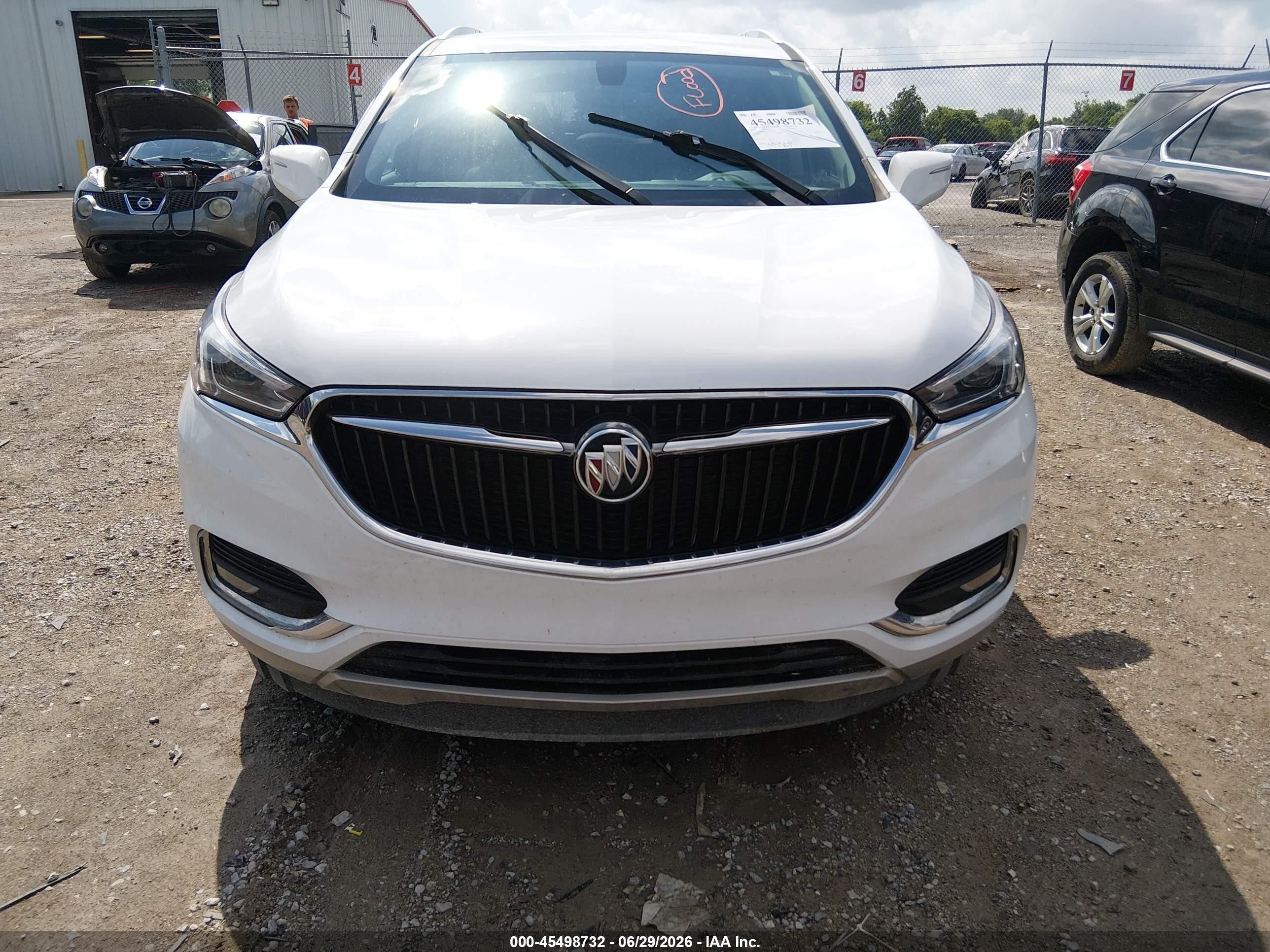 2020 Buick Enclave Fwd Essence White vin: 5GAERBKW3LJ302892
