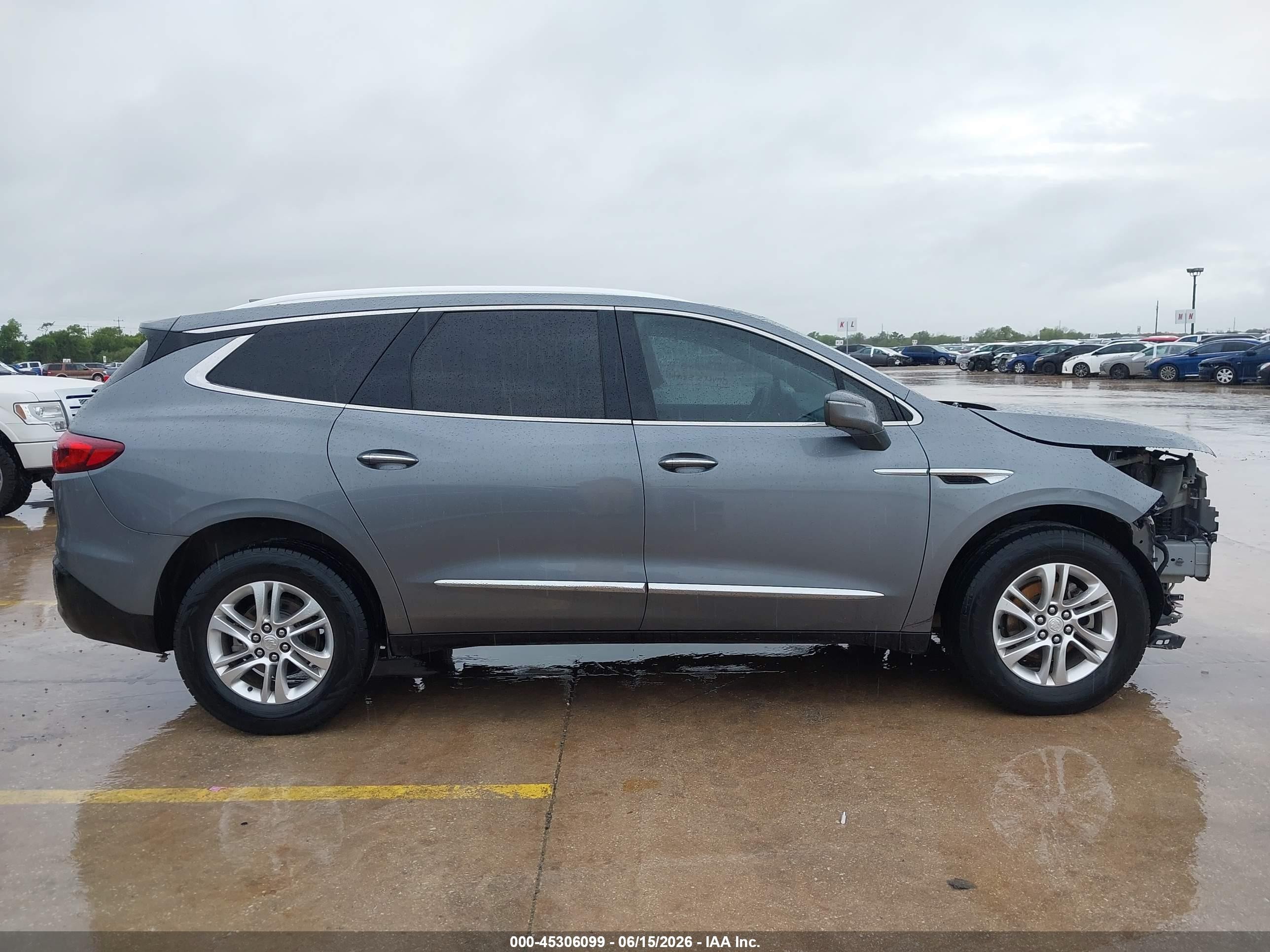 2019 Buick Enclave Fwd Essence Серый vin: 5GAERBKW4KJ260182