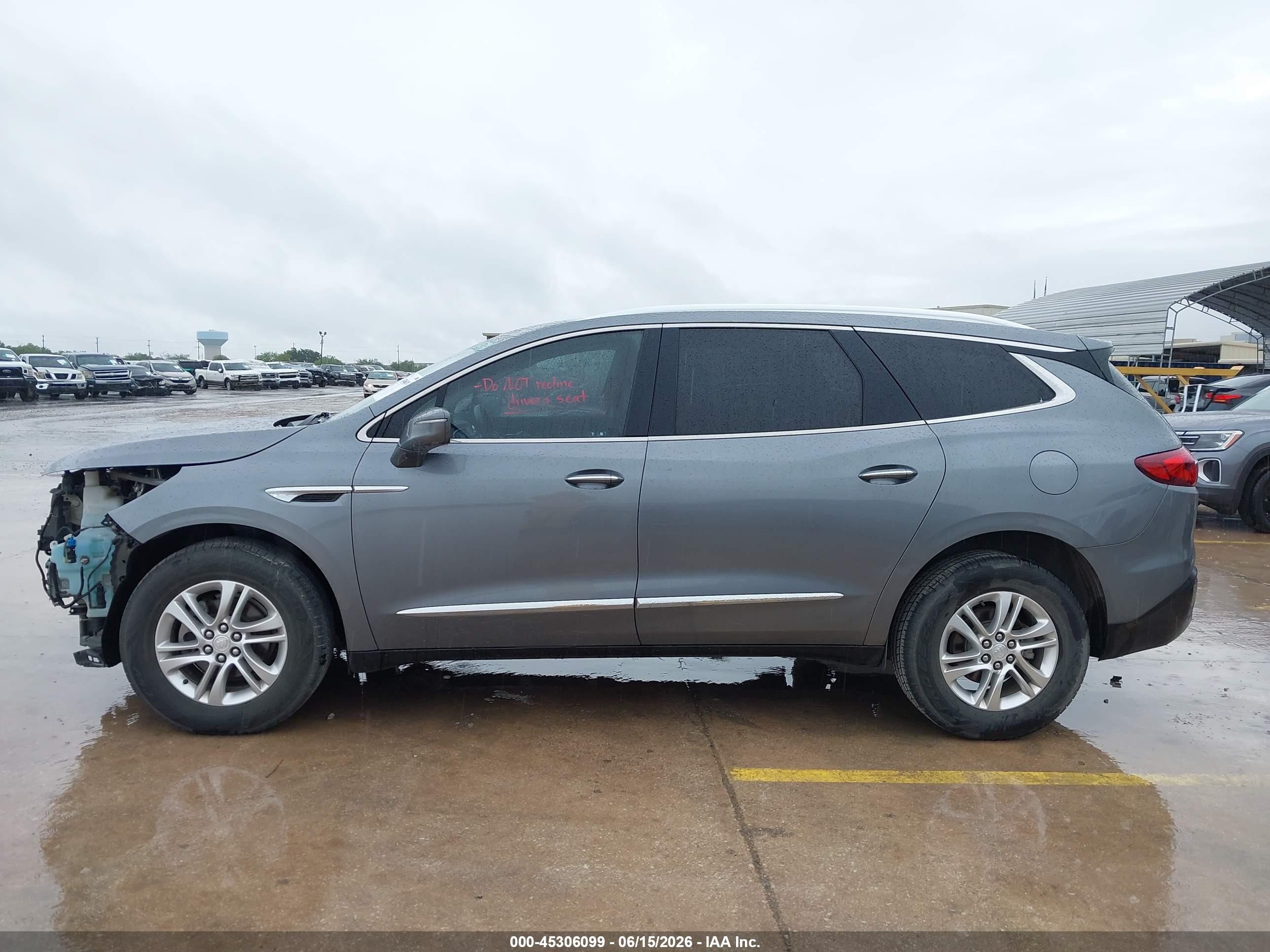 2019 Buick Enclave Fwd Essence Серый vin: 5GAERBKW4KJ260182