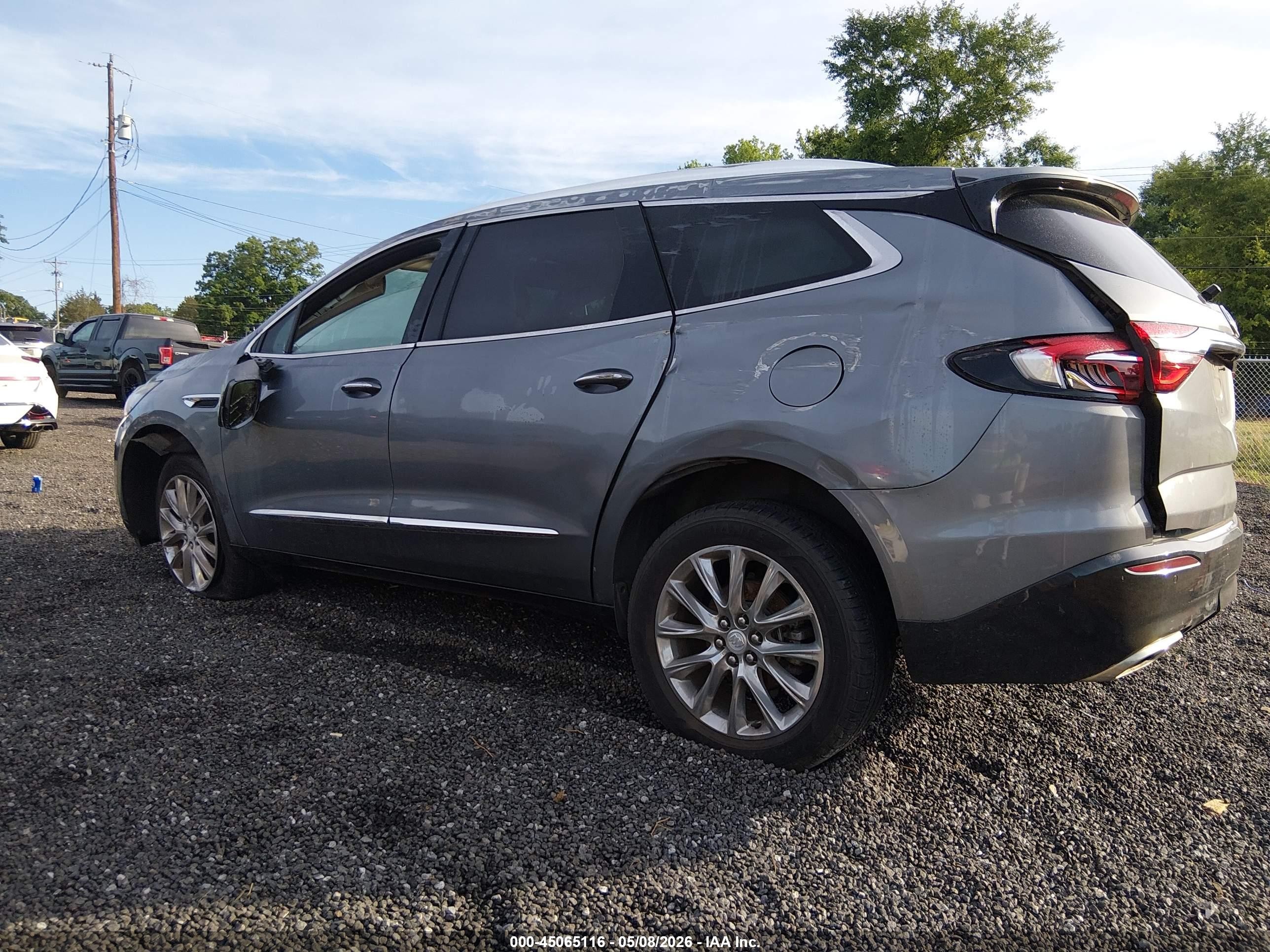 2019 Buick Enclave Fwd Essence Серый vin: 5GAERBKW5KJ303346