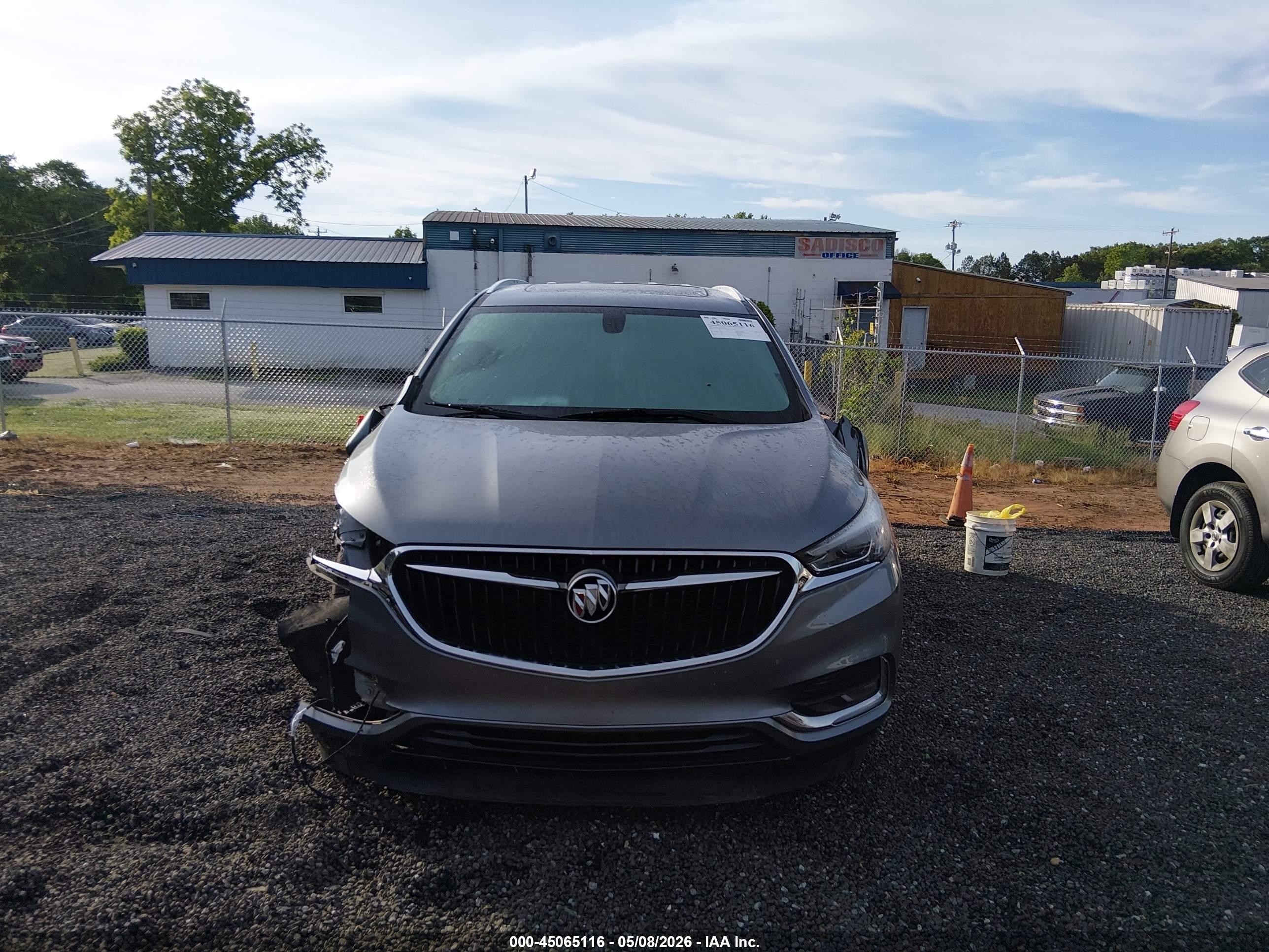 2019 Buick Enclave Fwd Essence Серый vin: 5GAERBKW5KJ303346