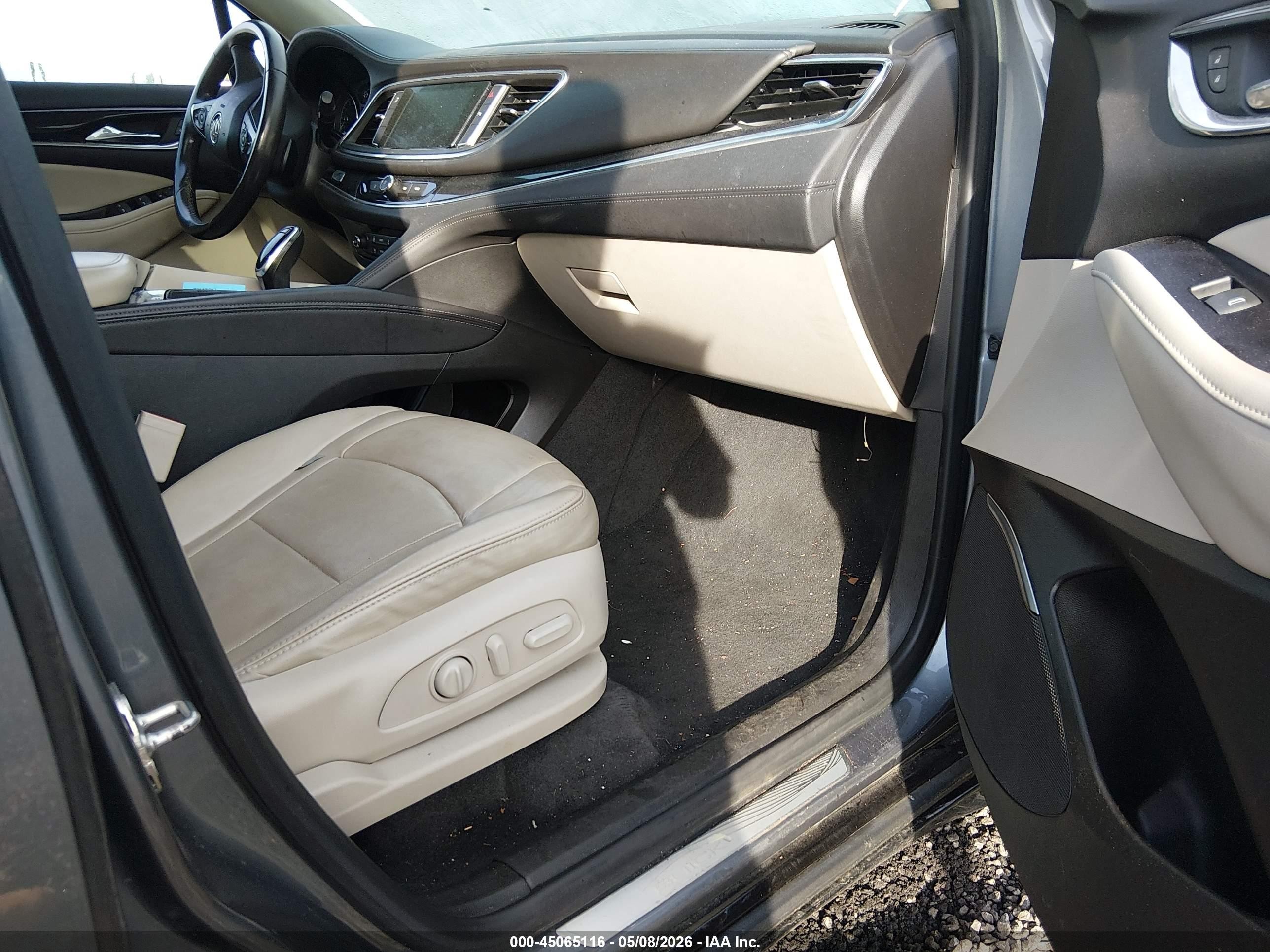 2019 Buick Enclave Fwd Essence Серый vin: 5GAERBKW5KJ303346