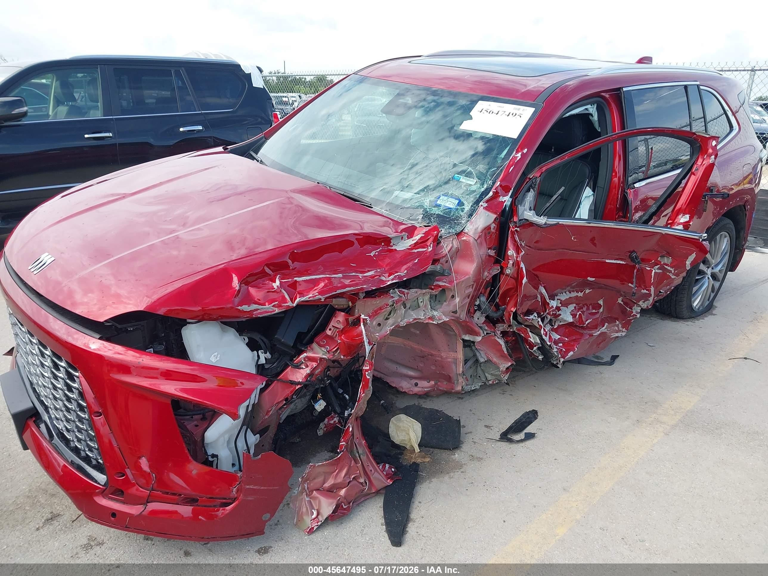 2026 Buick Enclave Avenir Fwd Red vin: 5GAERCKS4TJ232449
