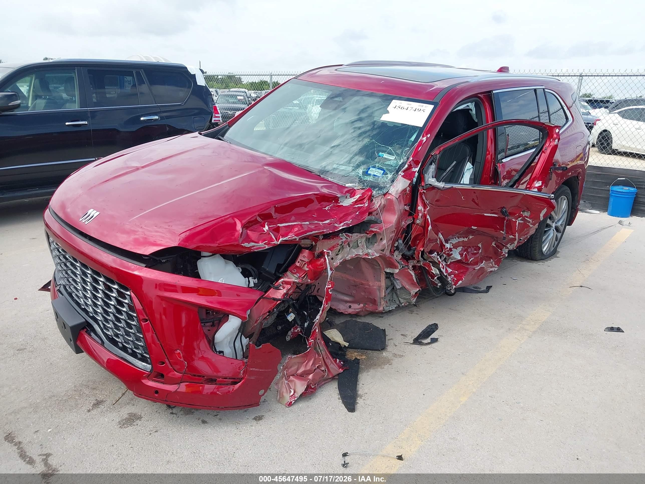 2026 Buick Enclave Avenir Fwd Red vin: 5GAERCKS4TJ232449