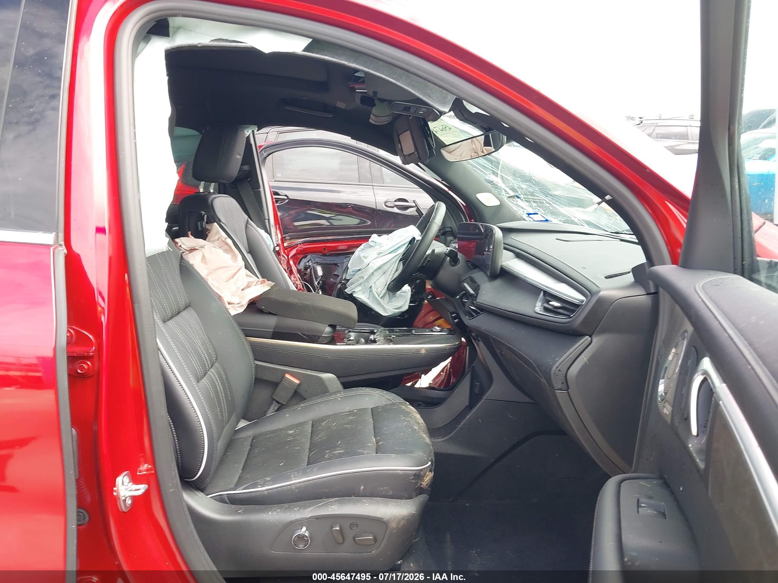 2026 Buick Enclave Avenir Fwd Red vin: 5GAERCKS4TJ232449