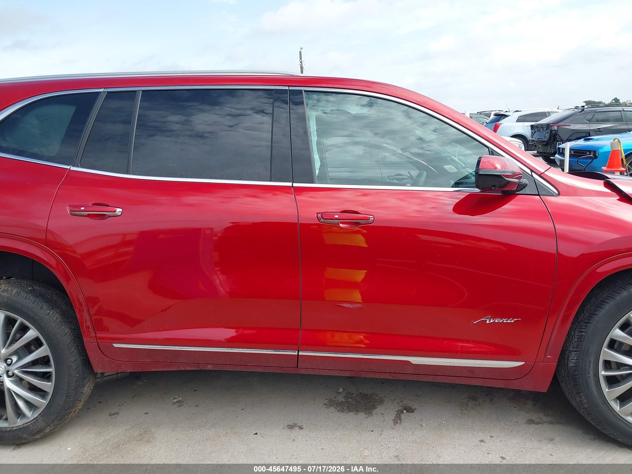 2026 Buick Enclave Avenir Fwd Red vin: 5GAERCKS4TJ232449