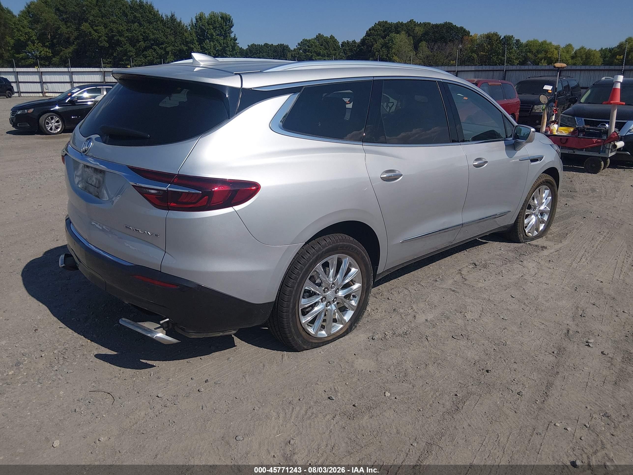 2019 Buick Enclave Fwd Premium Silver vin: 5GAERCKW5KJ151090