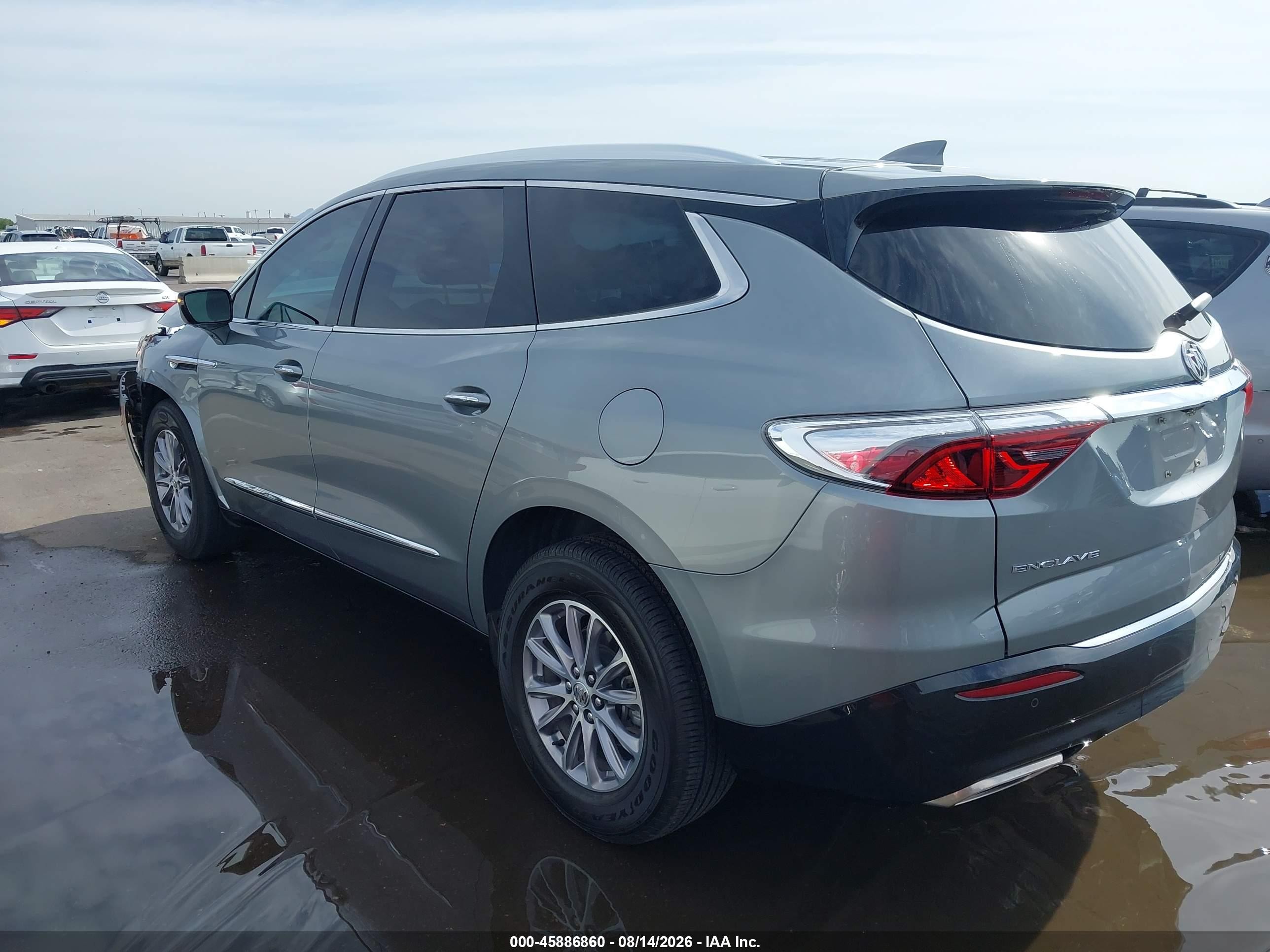 2023 Buick Enclave Premium Fwd Gray vin: 5GAERCKW8PJ155299