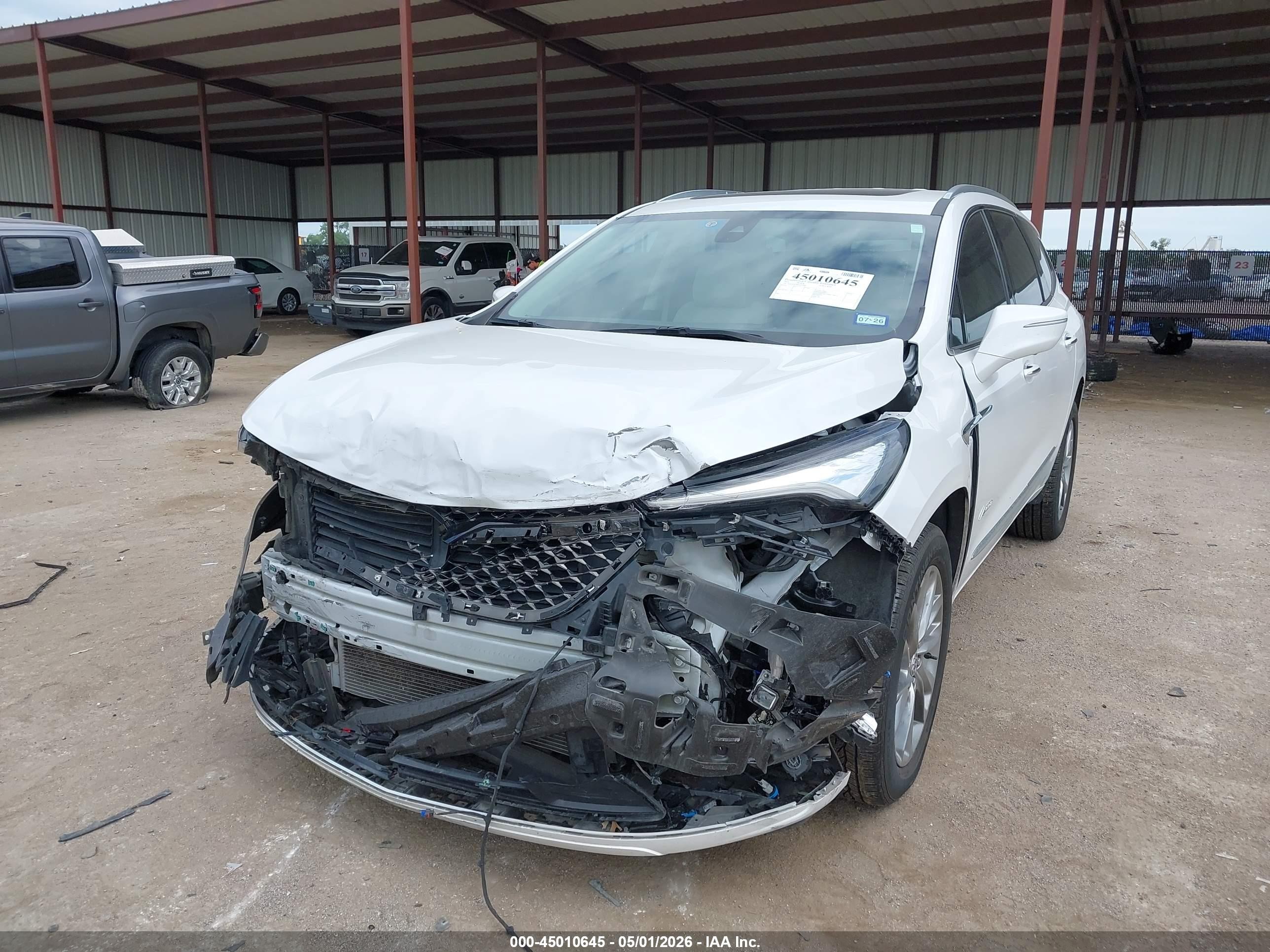 2023 Buick Enclave Avenir Fwd Белый vin: 5GAERDKWXPJ259699