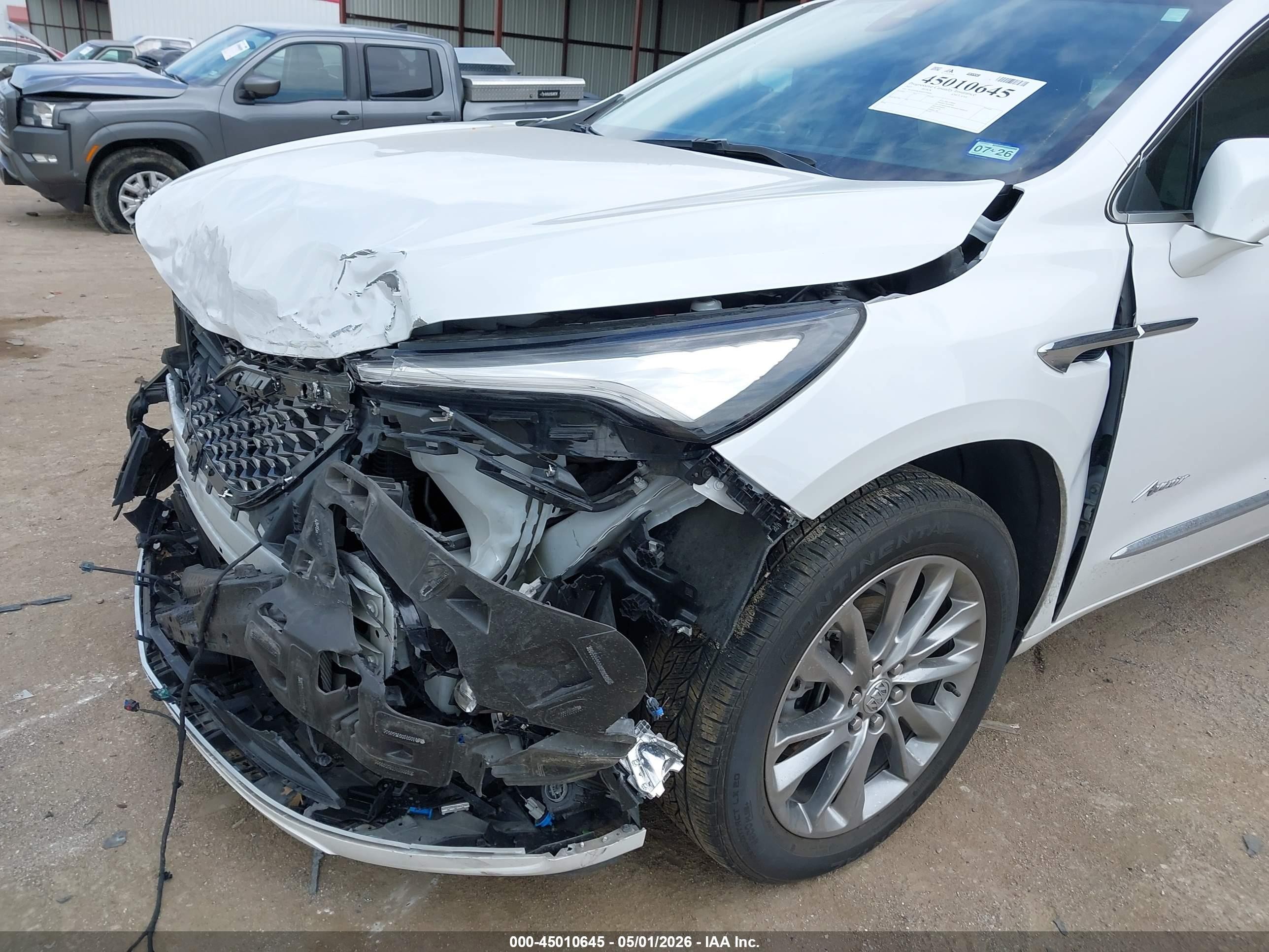 2023 Buick Enclave Avenir Fwd Белый vin: 5GAERDKWXPJ259699