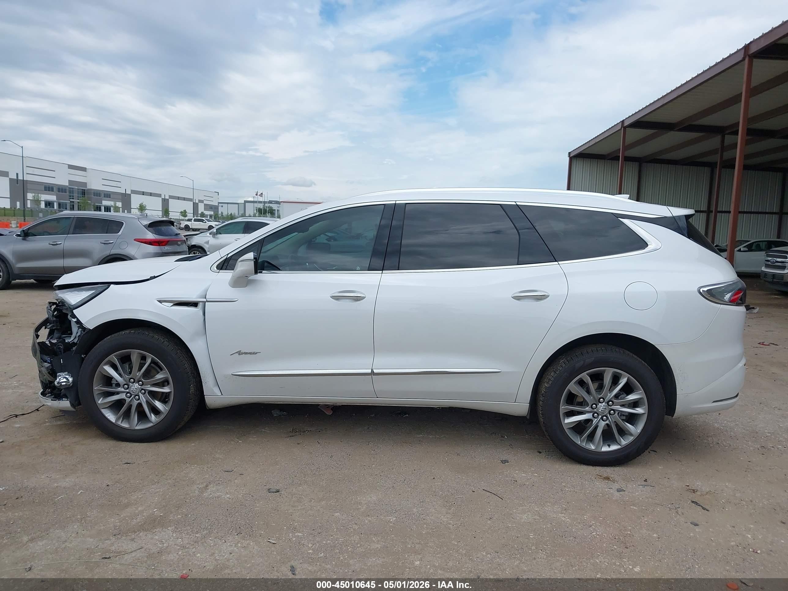 2023 Buick Enclave Avenir Fwd Белый vin: 5GAERDKWXPJ259699