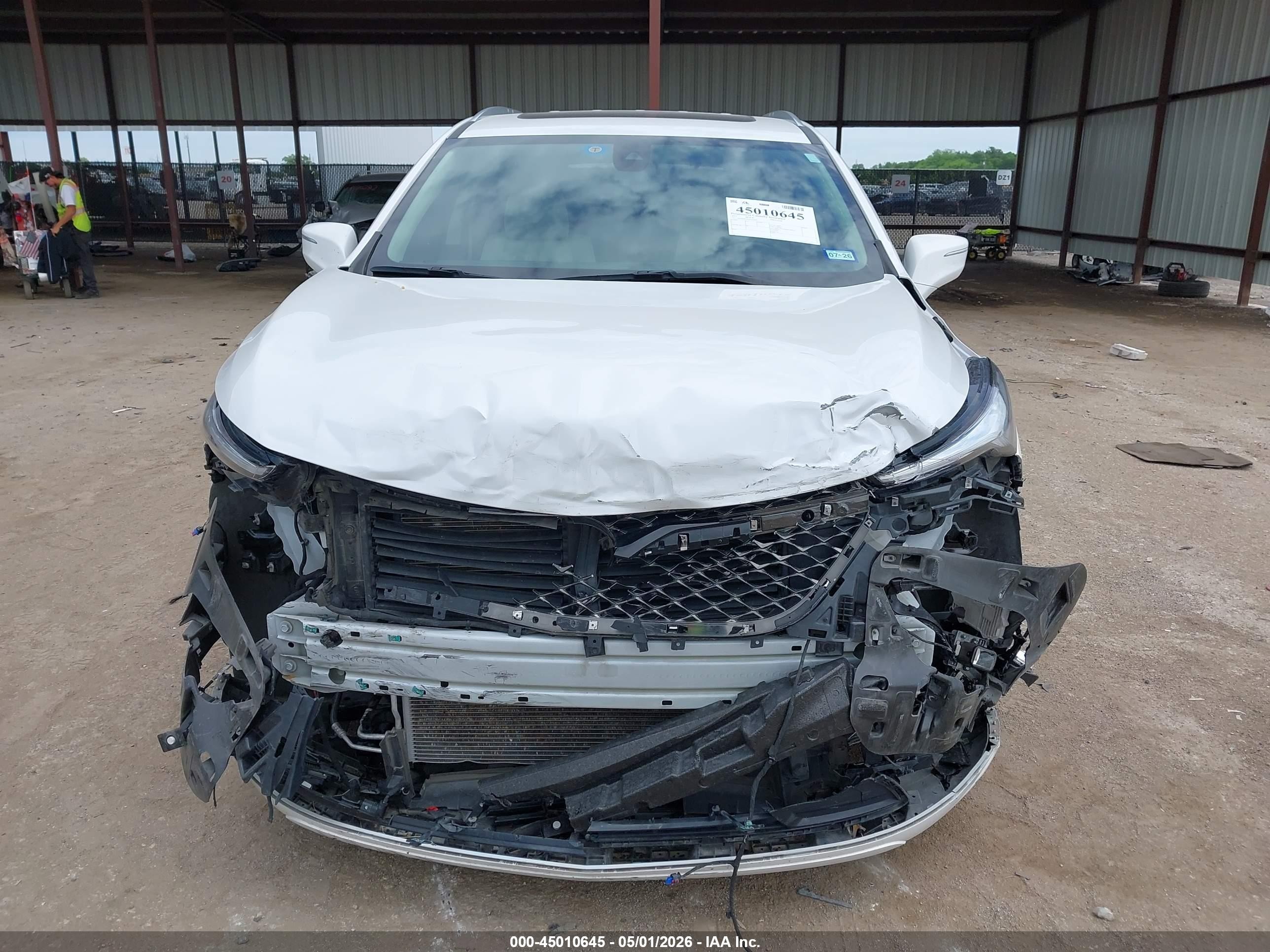 2023 Buick Enclave Avenir Fwd Белый vin: 5GAERDKWXPJ259699
