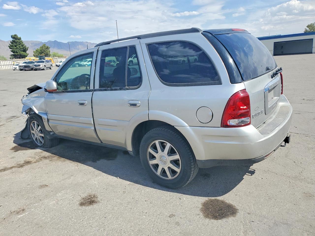 2005 Buick Rainier Cxl Silver vin: 5GAES13M452238659