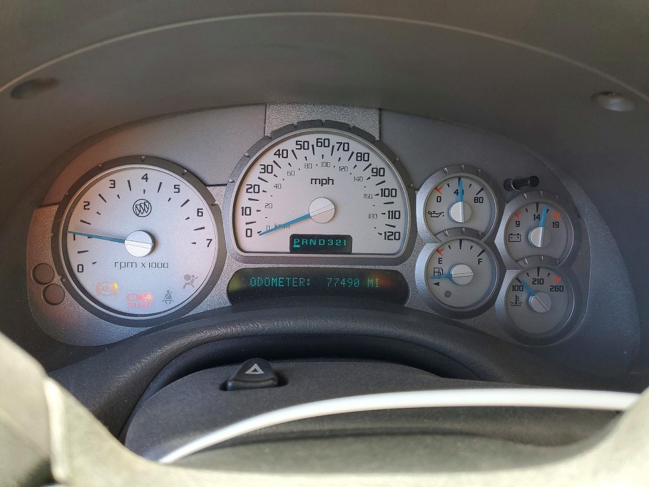 2004 Buick Rainier Cxl Gray vin: 5GAES13P342353309