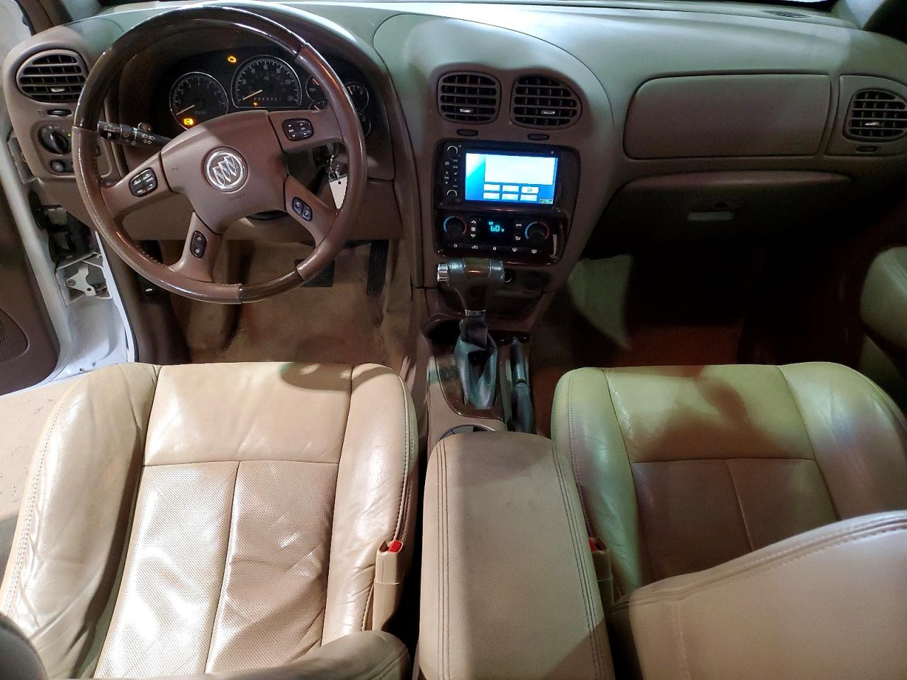 2006 Buick Rainier Cxl White vin: 5GAET13M062157382
