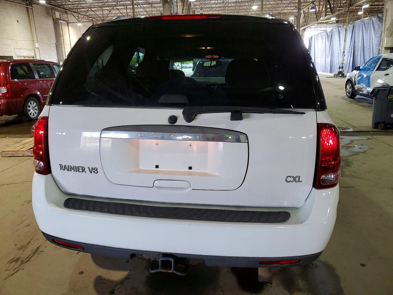 2006 Buick Rainier Cxl White vin: 5GAET13M062157382