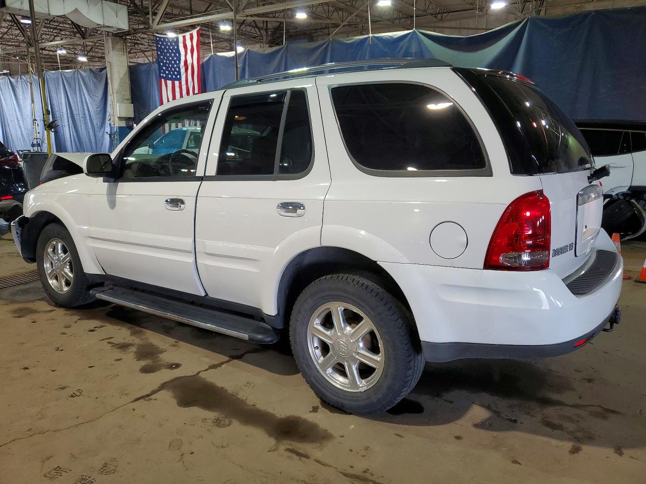 2006 Buick Rainier Cxl White vin: 5GAET13M062157382
