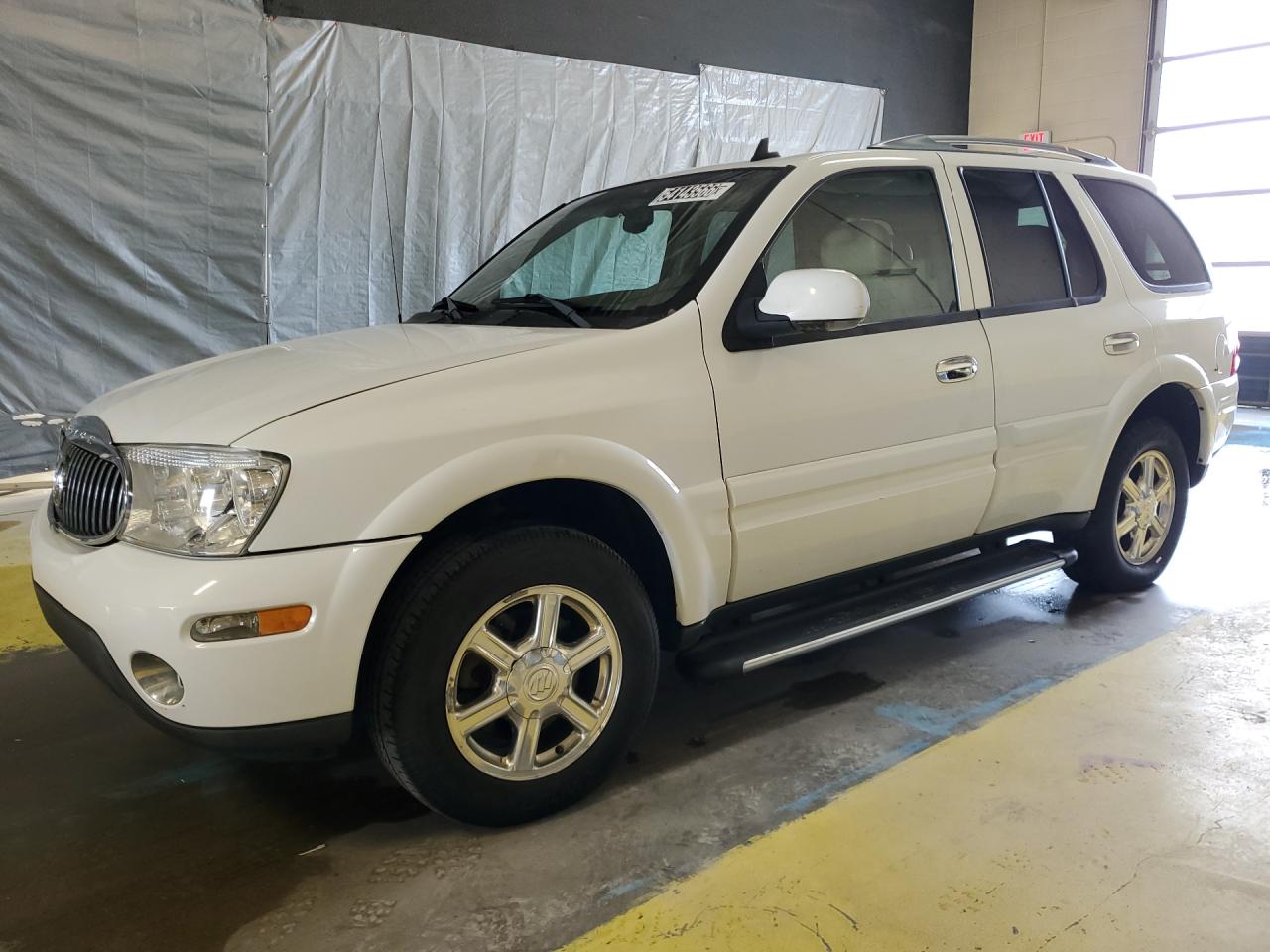 2006 Buick Rainier Cxl Белый vin: 5GAET13M862219210 Damage: Left Front Wheel, Corrosion, 2 To 3 Inches