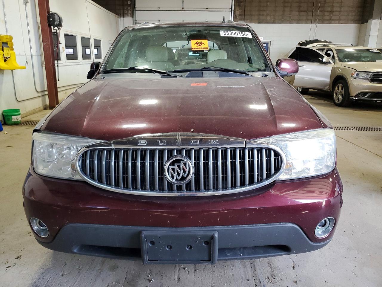 2006 Buick Rainier Cxl Maroon vin: 5GAET13M962152827