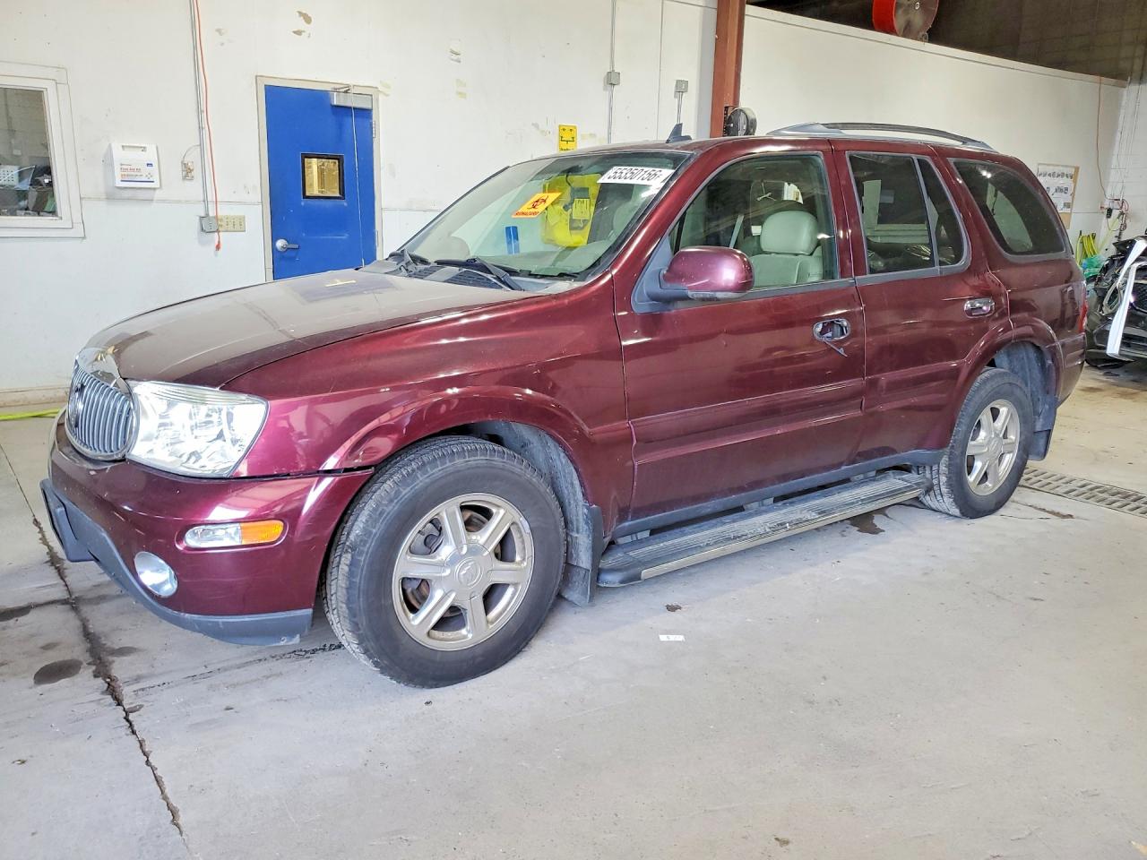 2006 Buick Rainier Cxl Maroon vin: 5GAET13M962152827