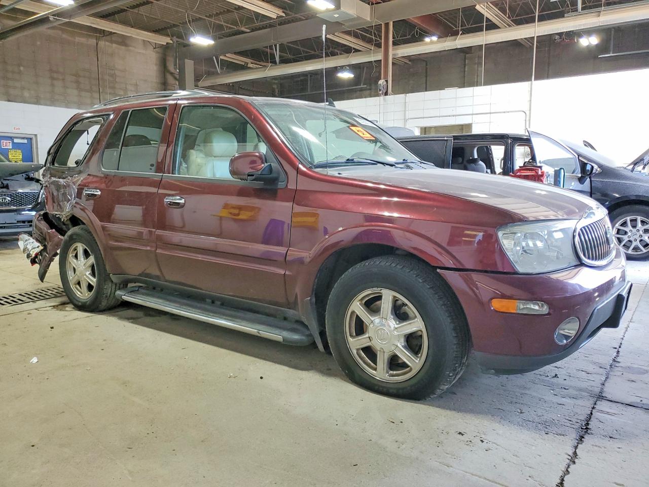 2006 Buick Rainier Cxl Maroon vin: 5GAET13M962152827
