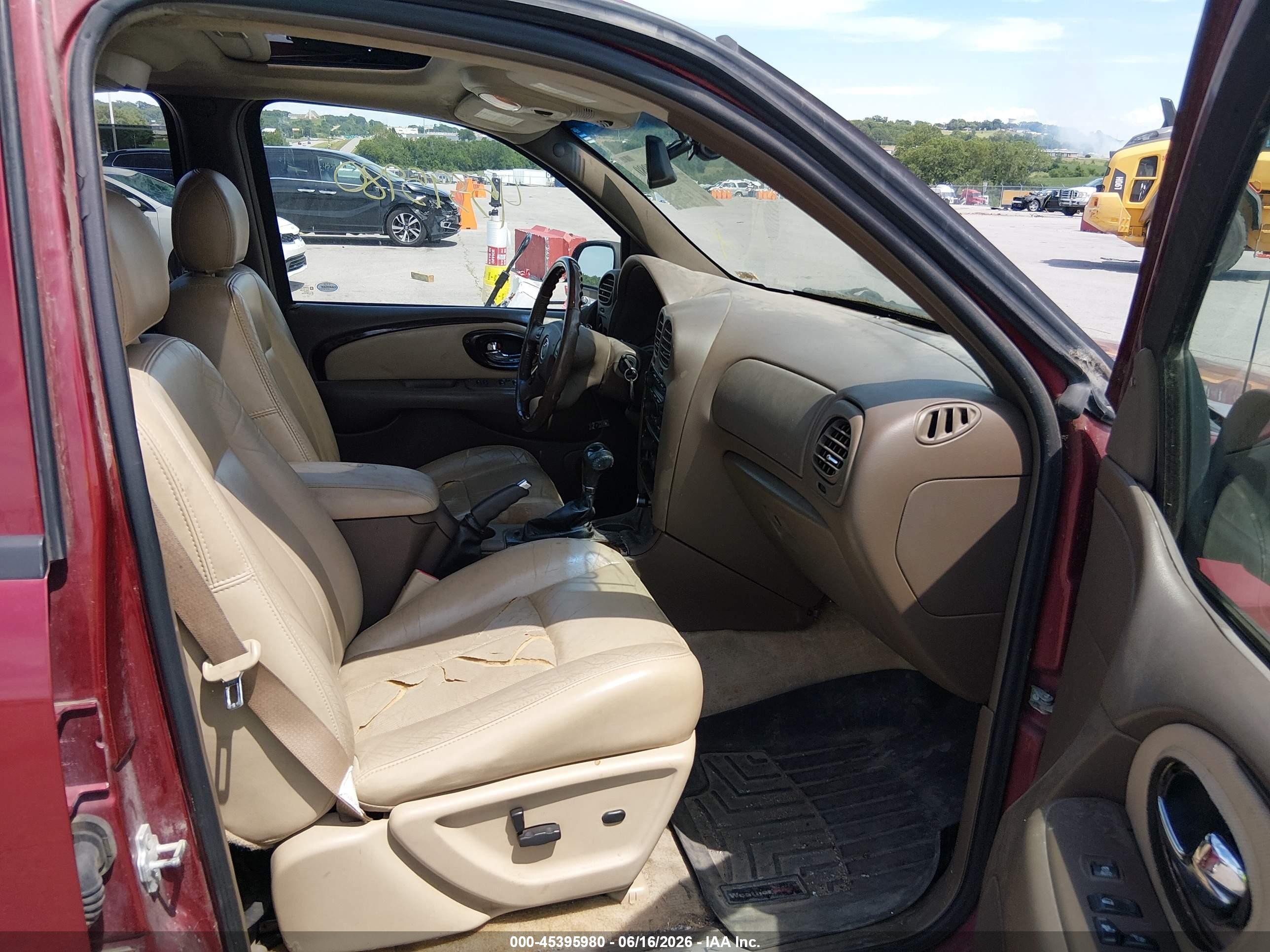 2006 Buick Rainier Cxl Red vin: 5GAET13M962209432