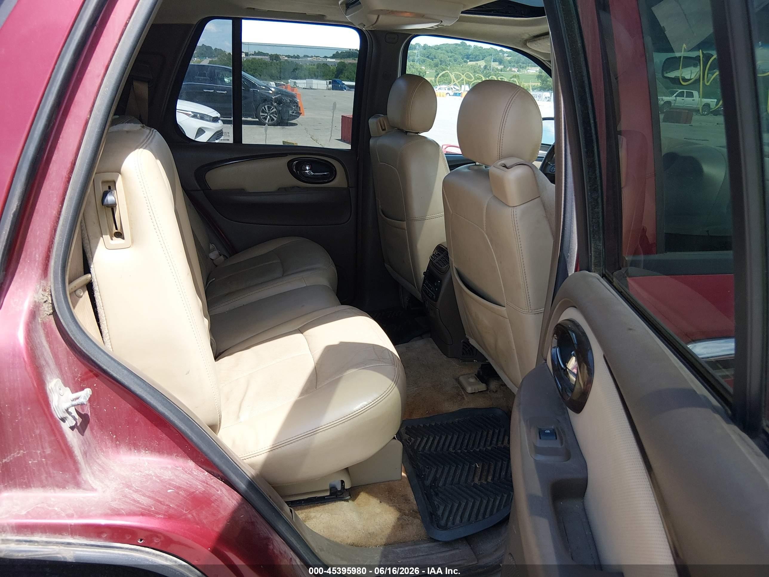2006 Buick Rainier Cxl Red vin: 5GAET13M962209432