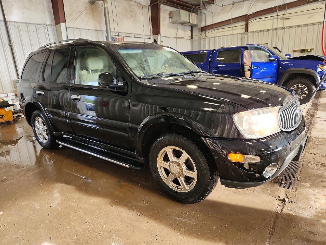 2006 Buick Rainier Cxl Black vin: 5GAET13MX62204028