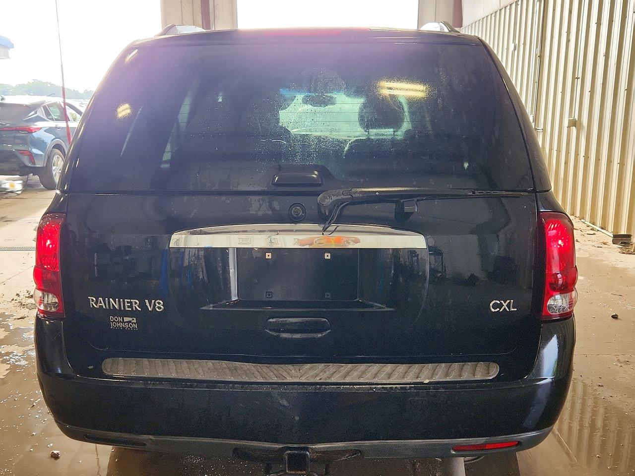 2006 Buick Rainier Cxl Black vin: 5GAET13MX62204028