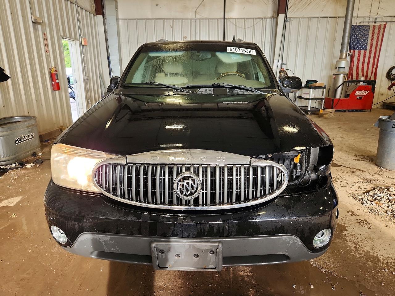 2006 Buick Rainier Cxl Black vin: 5GAET13MX62204028