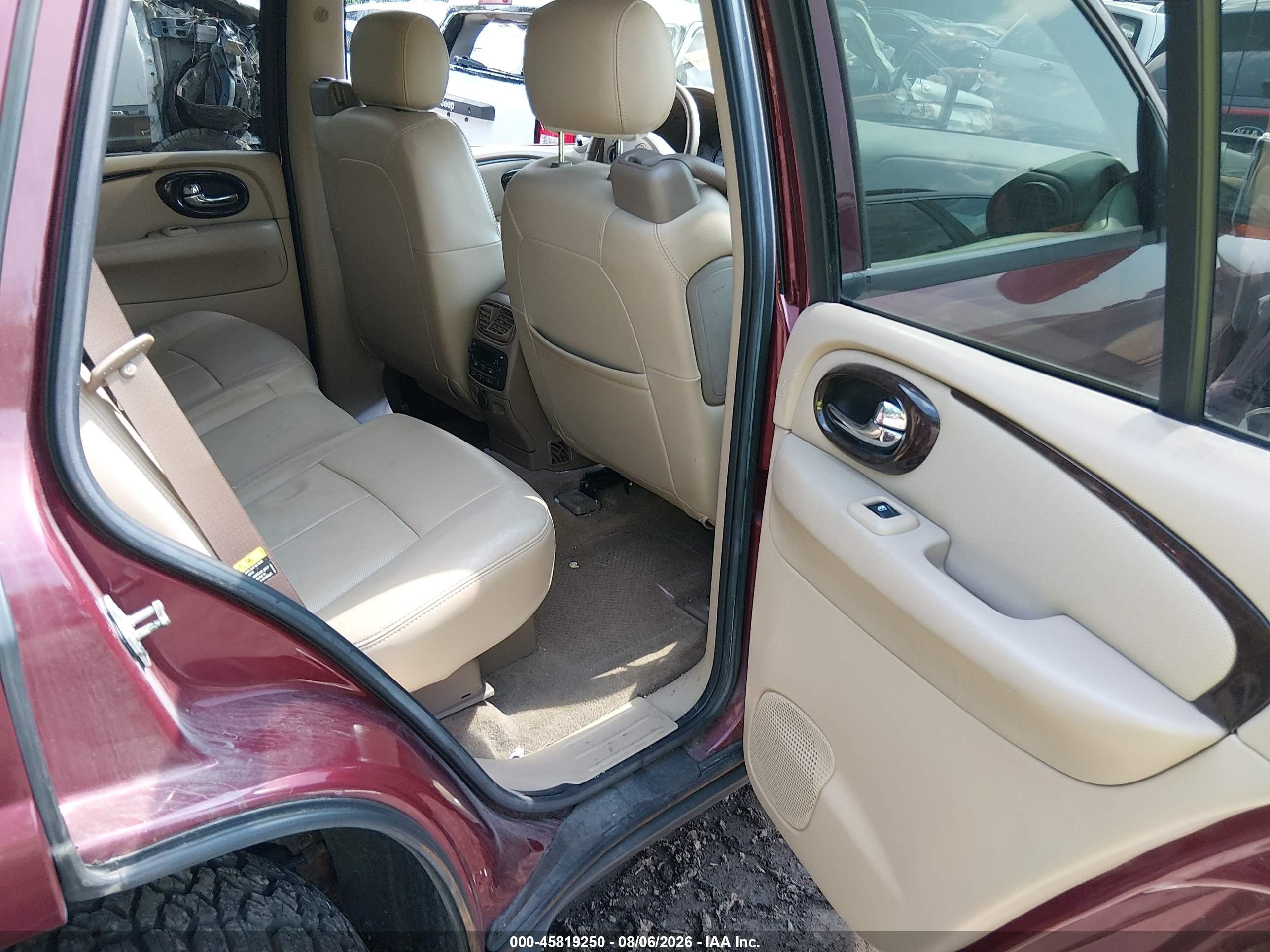 2004 Buick Rainier Cxl Plus Red vin: 5GAET13P742322805