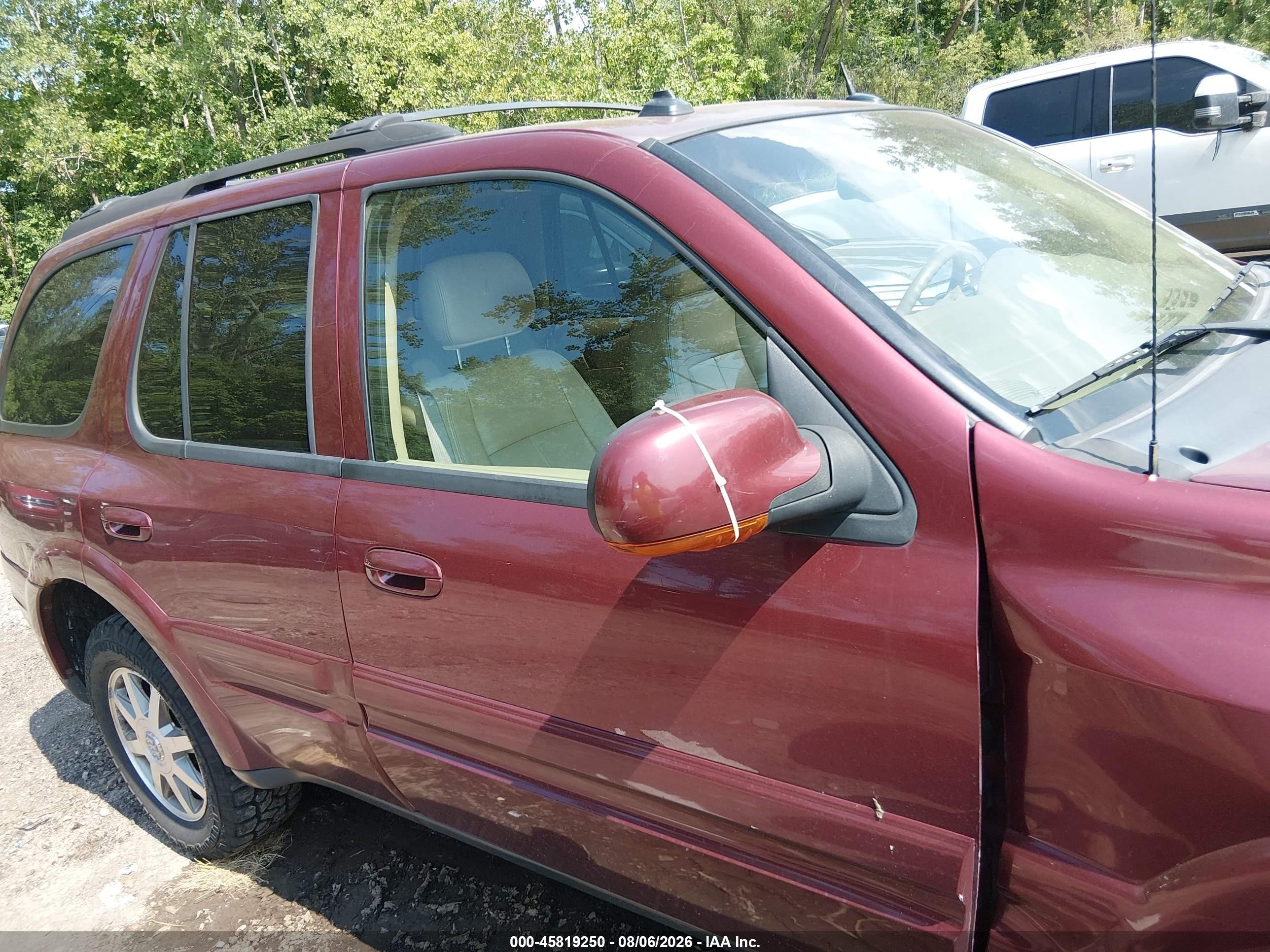 2004 Buick Rainier Cxl Plus Red vin: 5GAET13P742322805