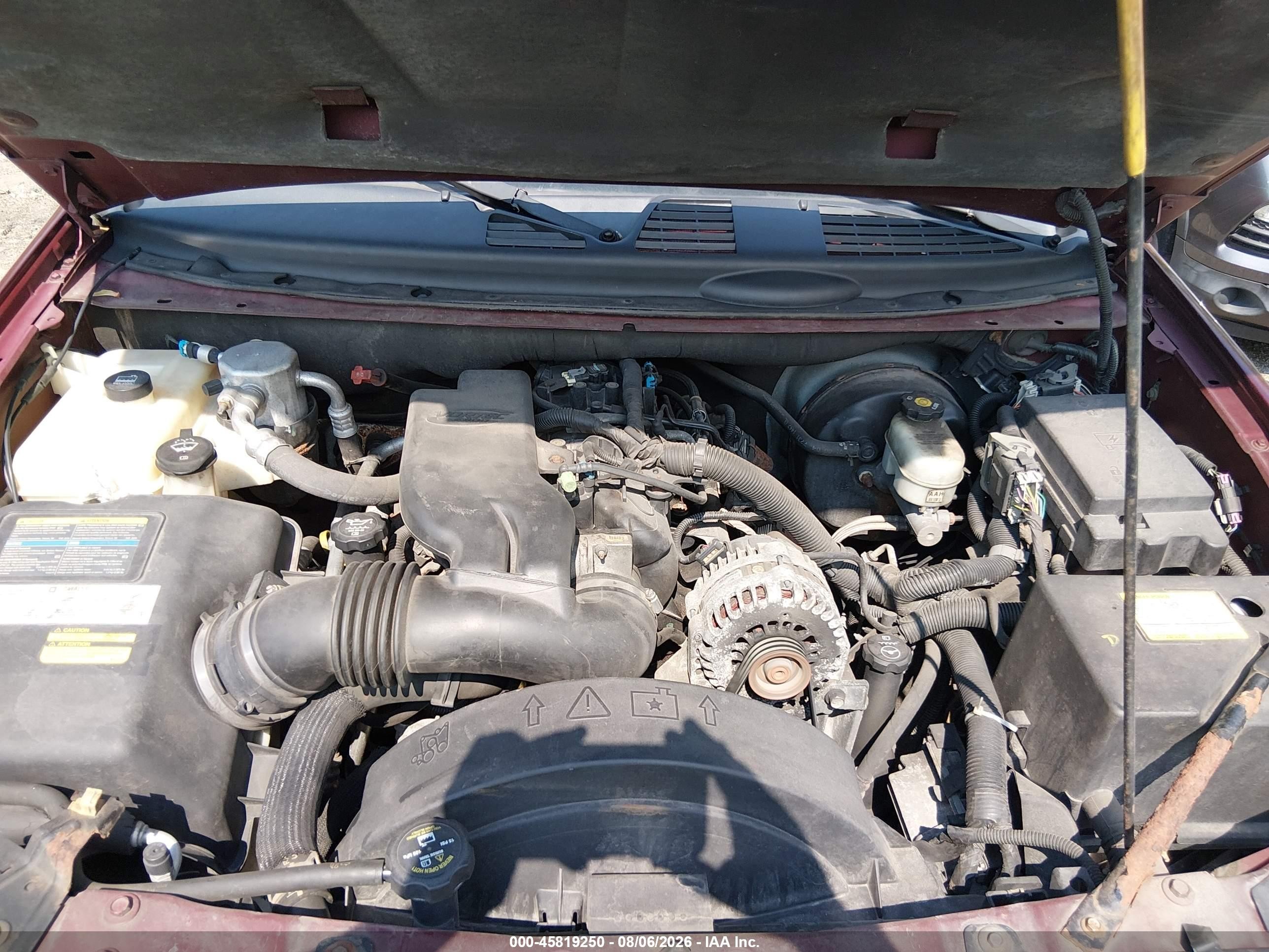 2004 Buick Rainier Cxl Plus Red vin: 5GAET13P742322805