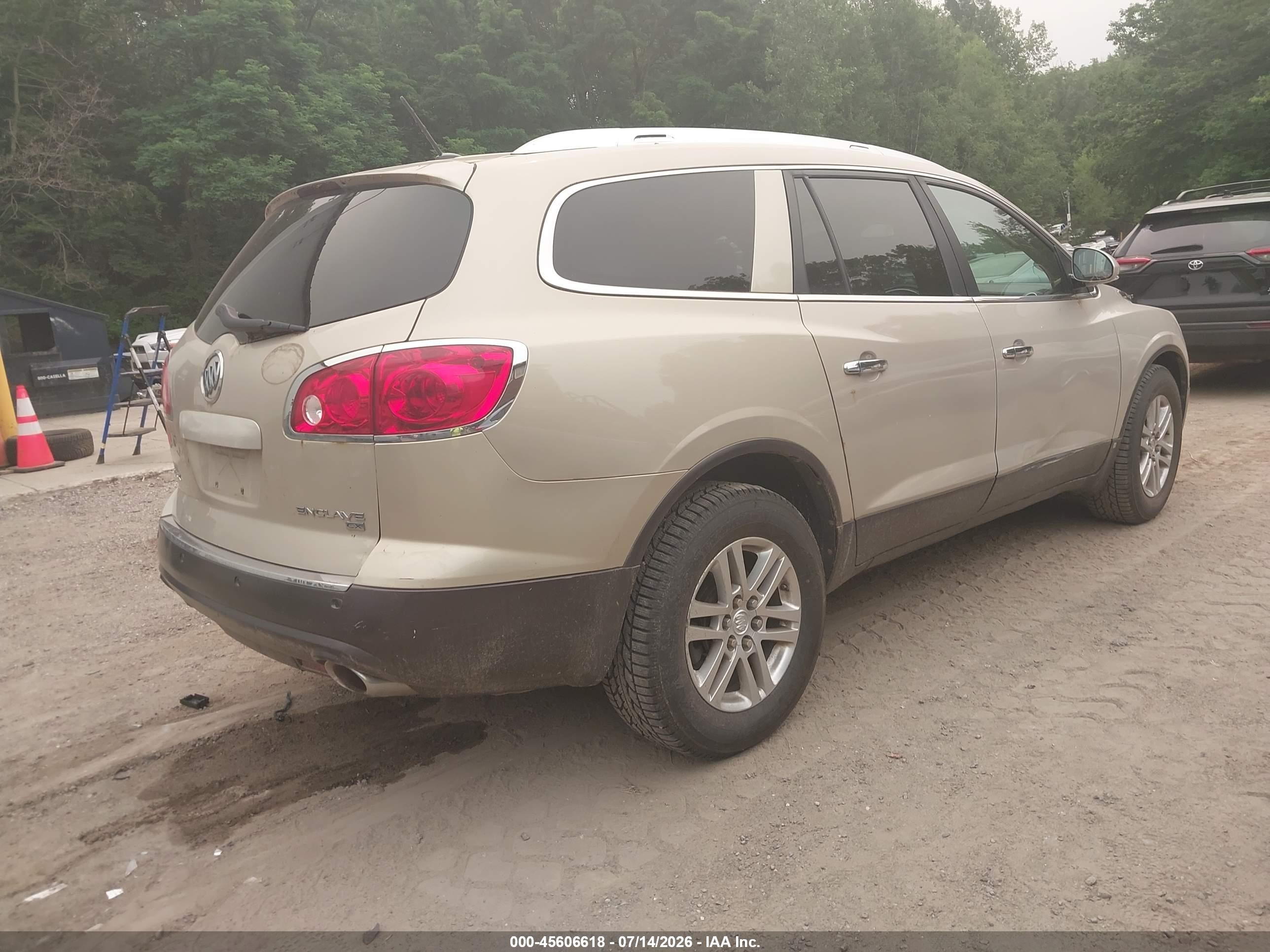 2008 Buick Enclave Cx Tan vin: 5GAEV13738J169913