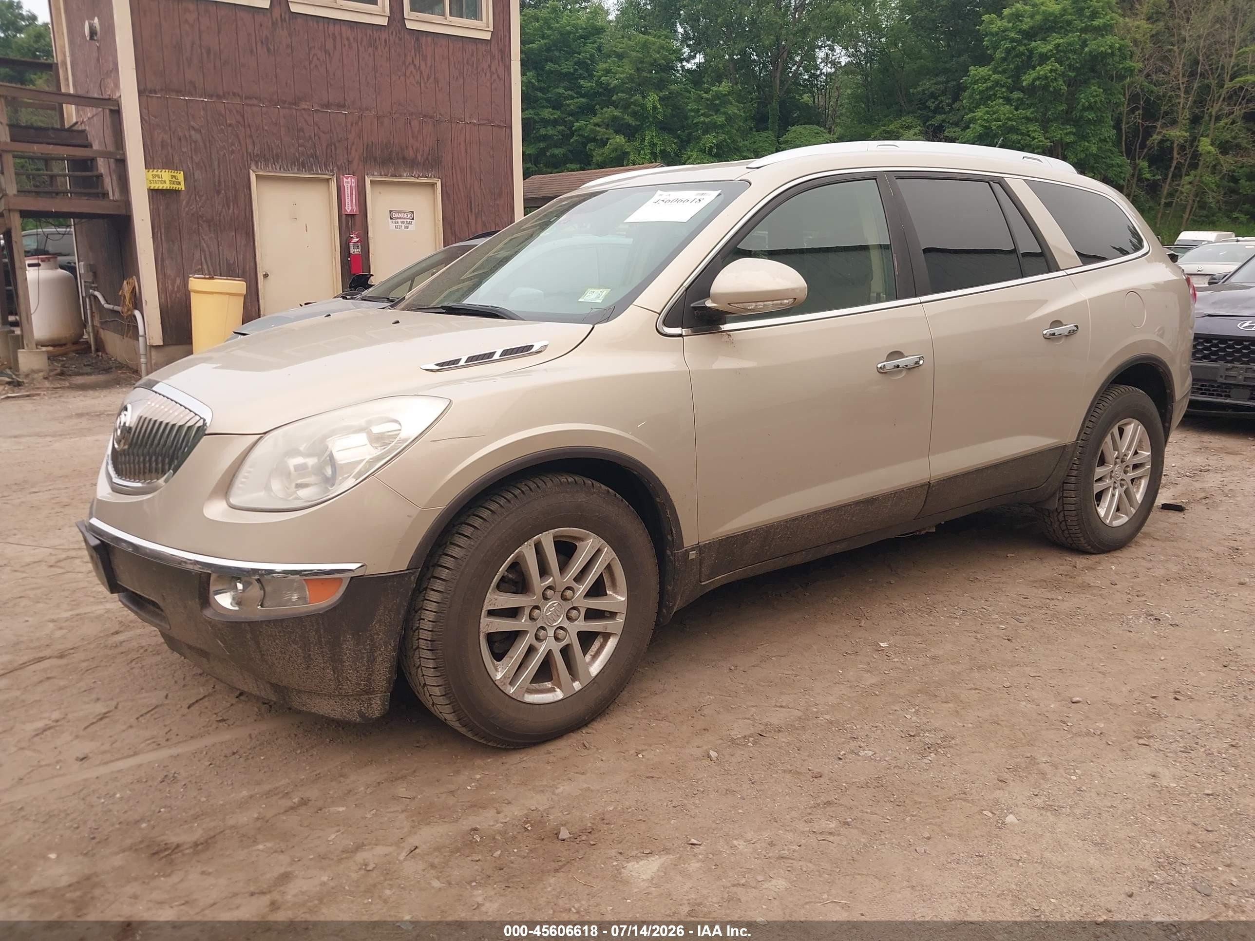 2008 Buick Enclave Cx Tan vin: 5GAEV13738J169913
