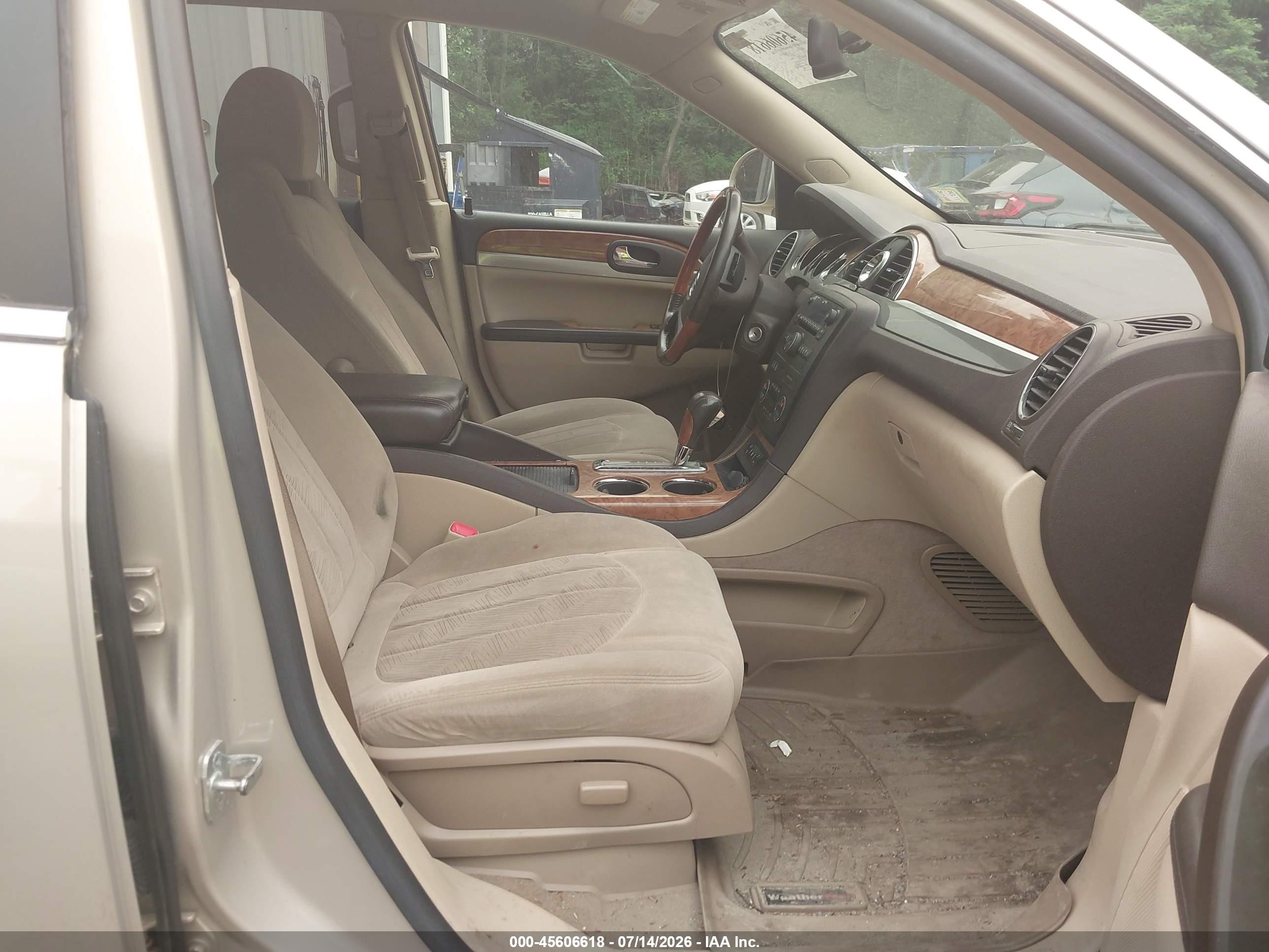 2008 Buick Enclave Cx Tan vin: 5GAEV13738J169913