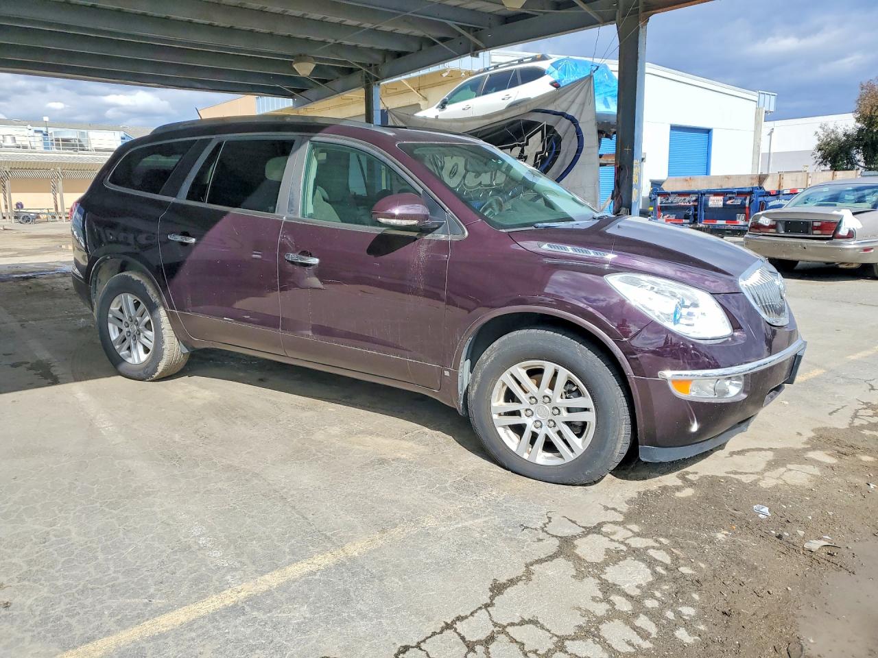 2009 Buick Enclave Cx Purple vin: 5GAEV13D09J133488
