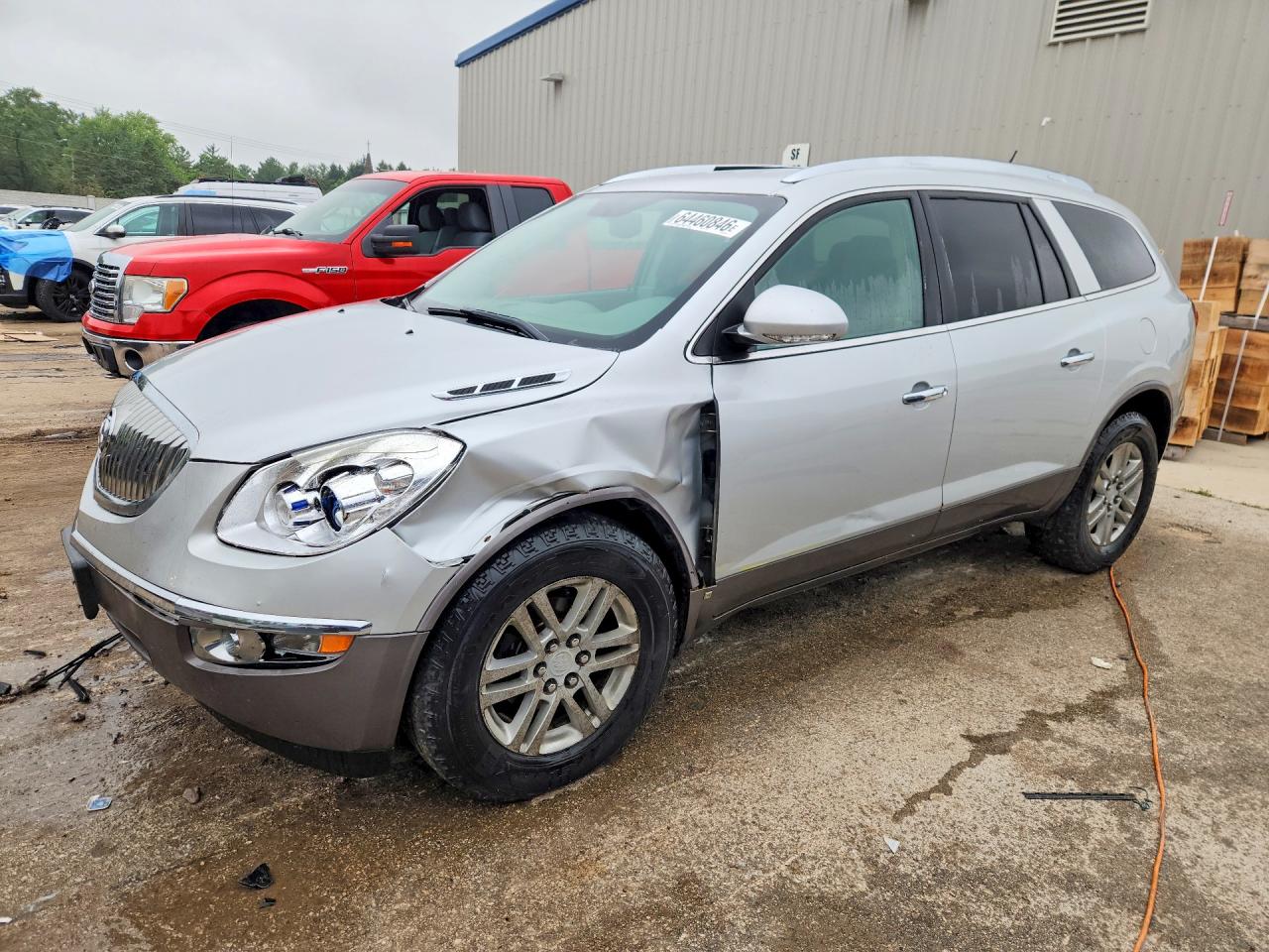 2009 Buick Enclave Cx Silver vin: 5GAEV13D39J109718