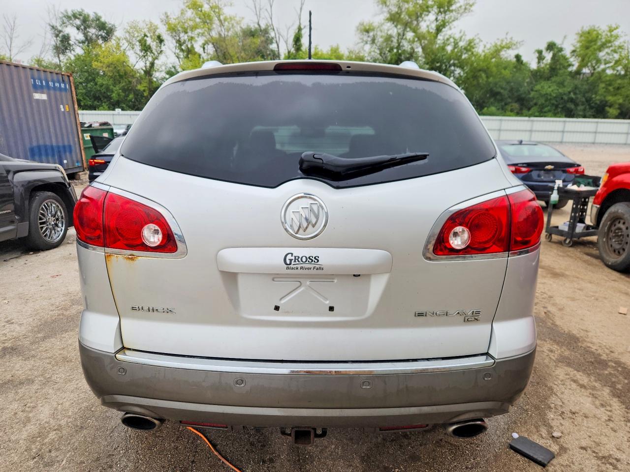 2009 Buick Enclave Cx Silver vin: 5GAEV13D39J109718