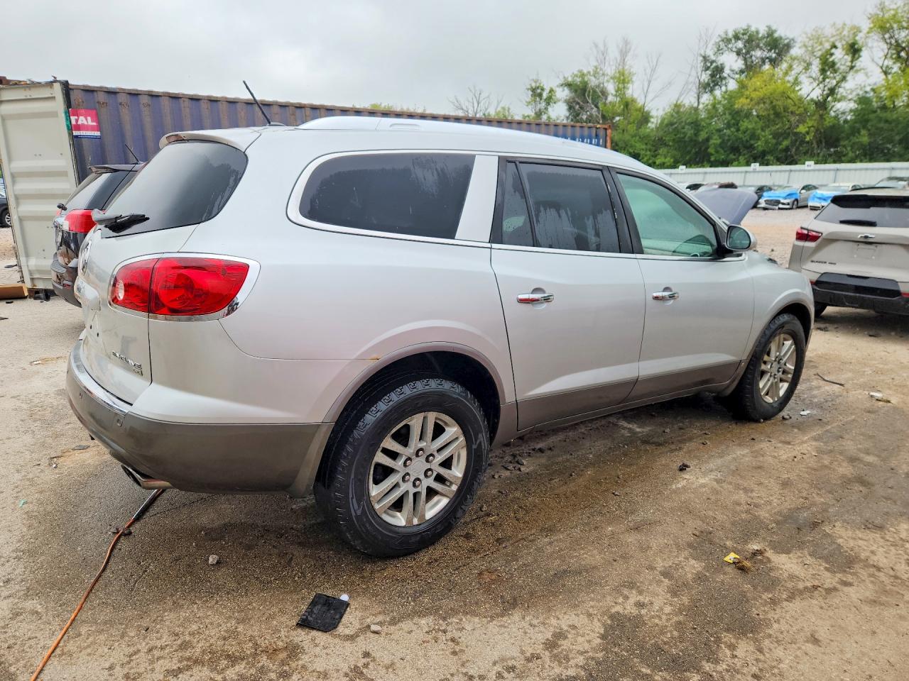 2009 Buick Enclave Cx Silver vin: 5GAEV13D39J109718